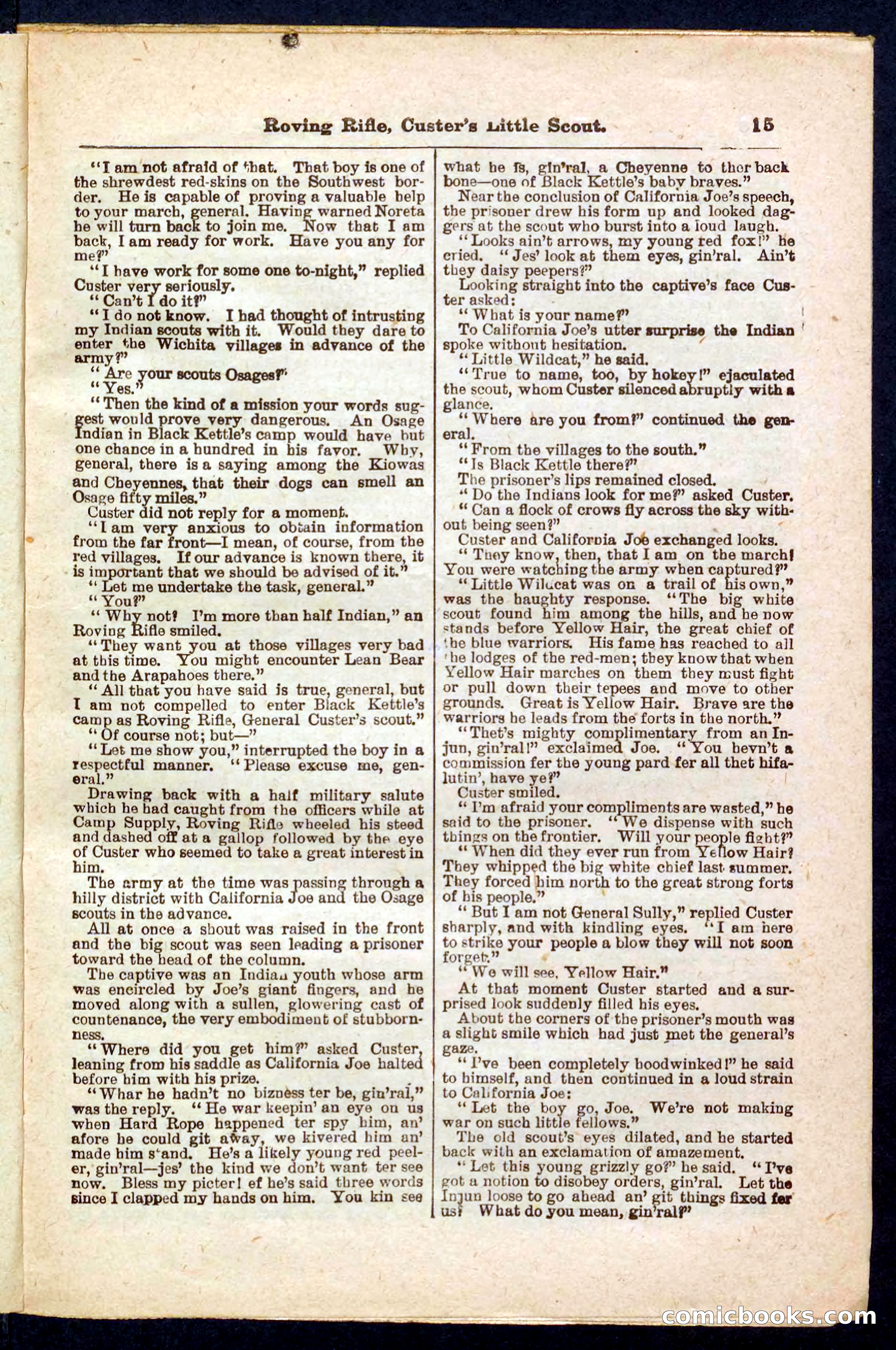 Beadle's Pocket Library No. 471 — page 15 of 32