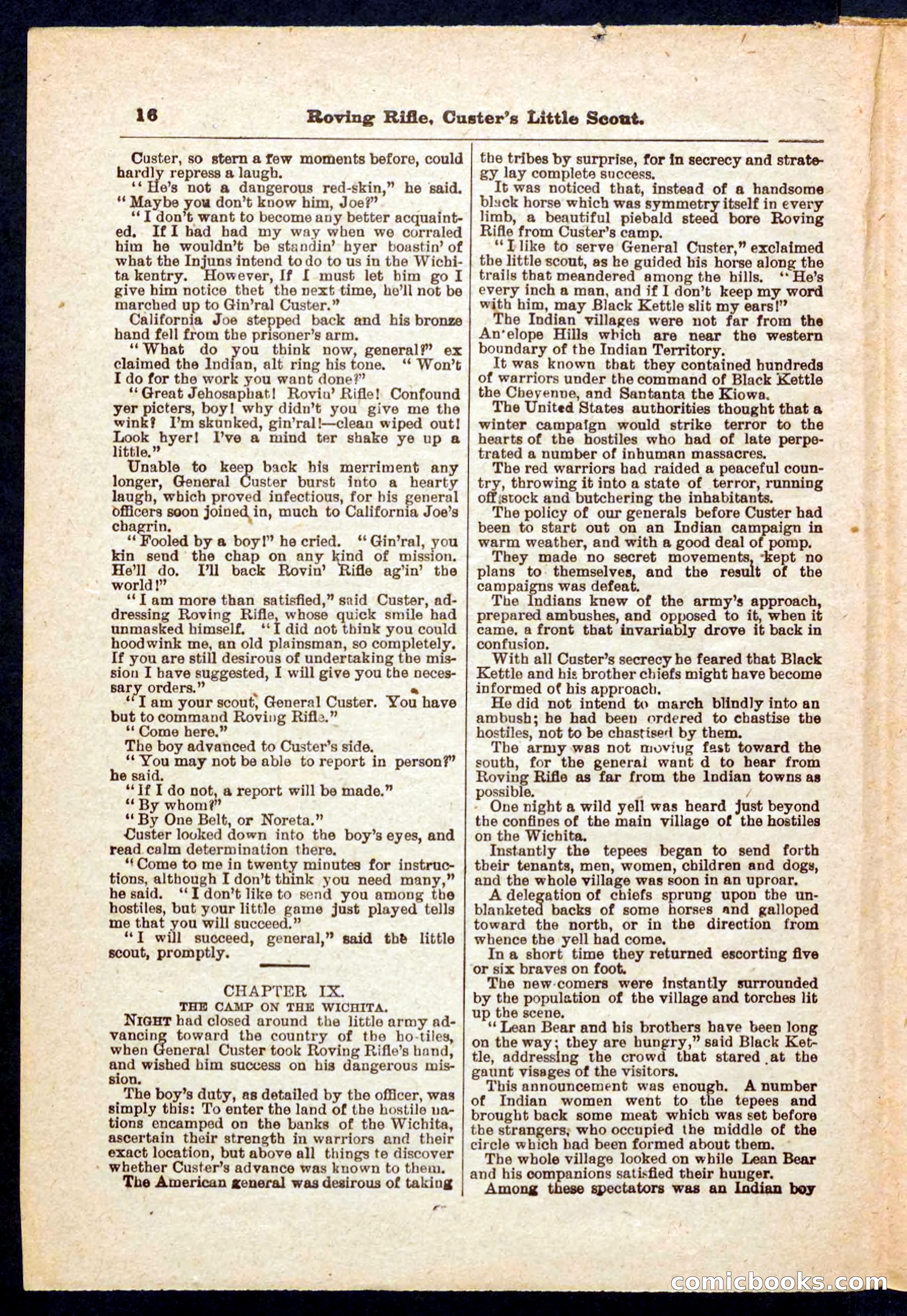 Beadle's Pocket Library No. 471 — page 16 of 32