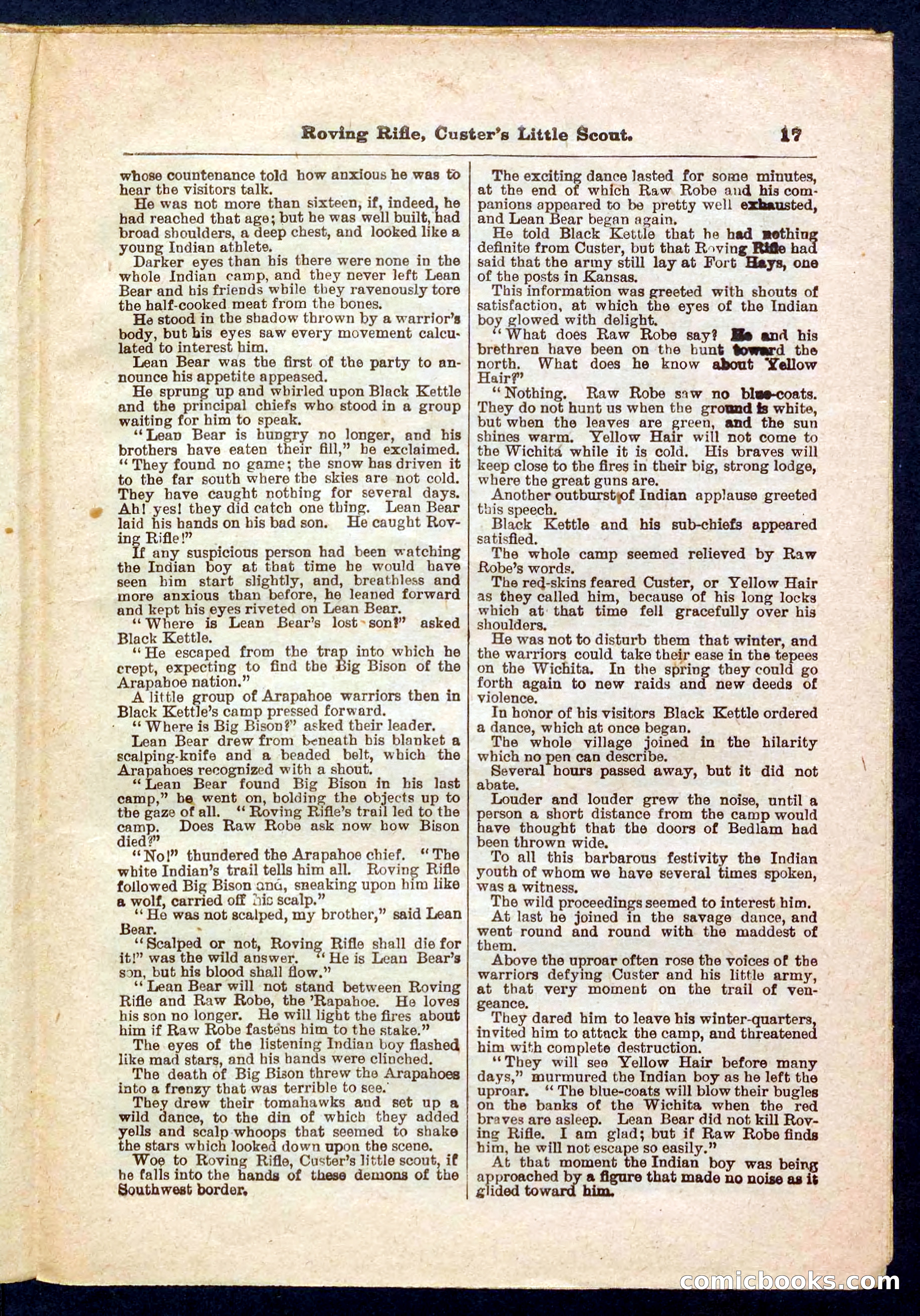 Beadle's Pocket Library No. 471 — page 17 of 32