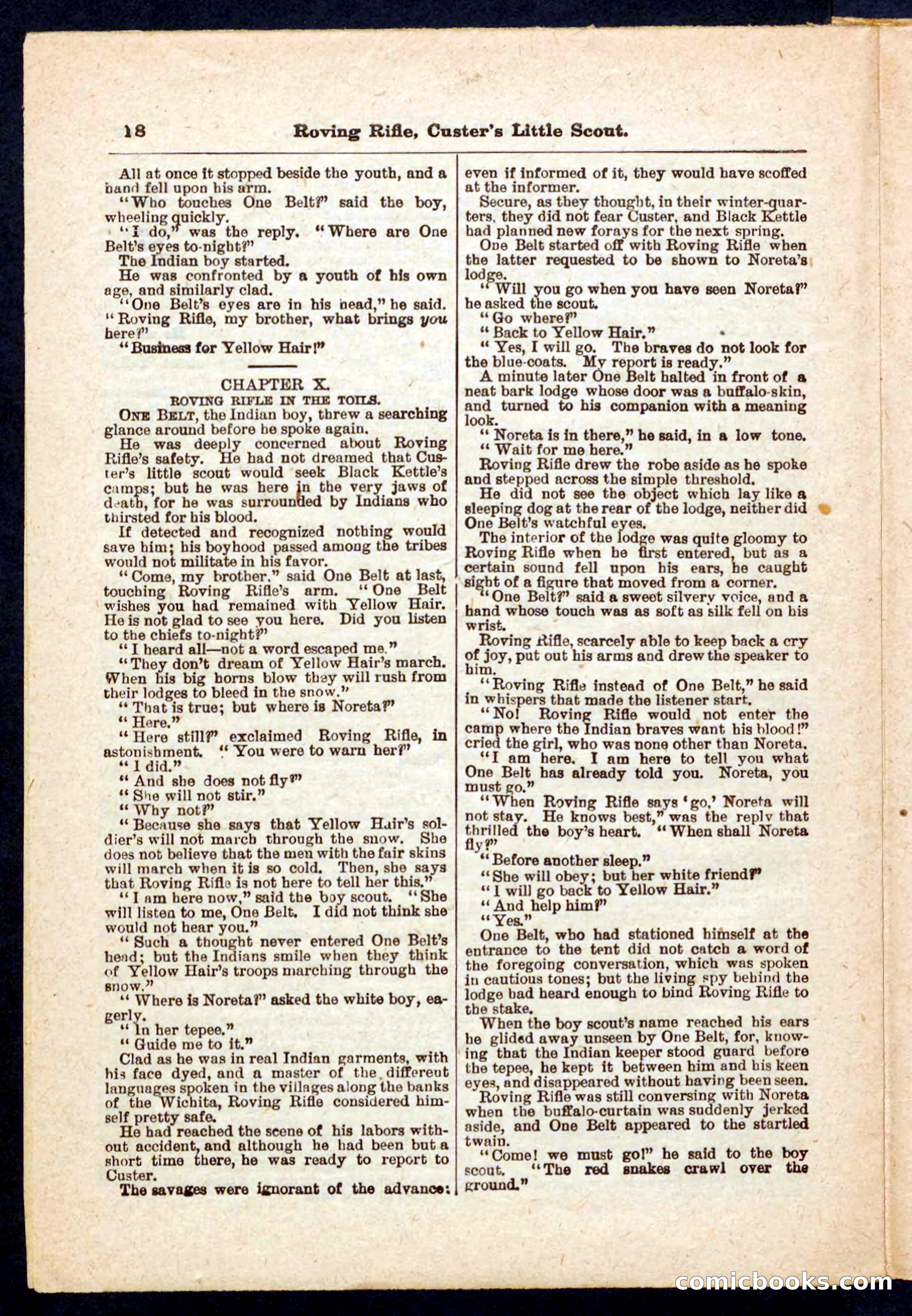 Beadle's Pocket Library No. 471 — page 18 of 32