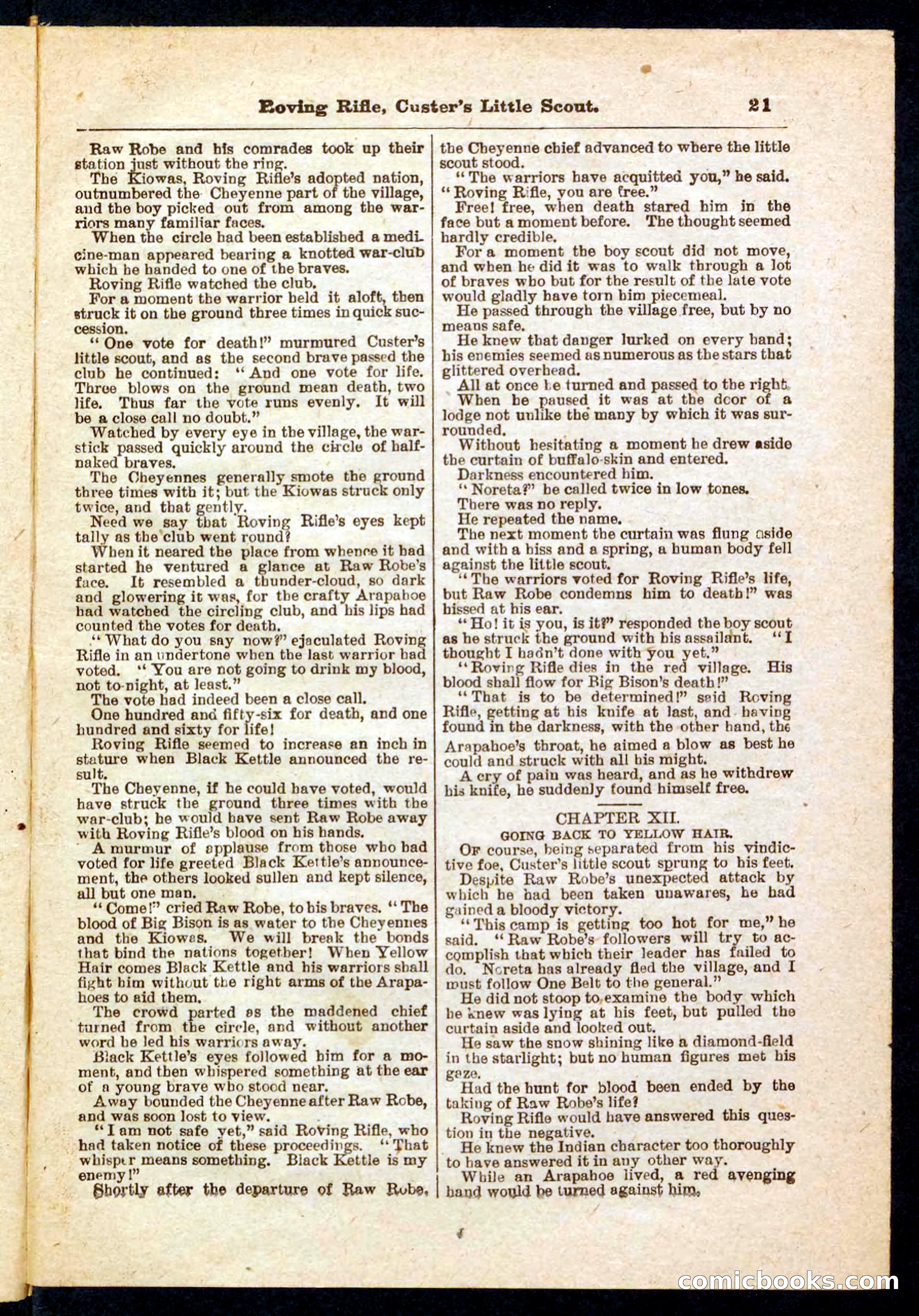 Beadle's Pocket Library No. 471 — page 21 of 32