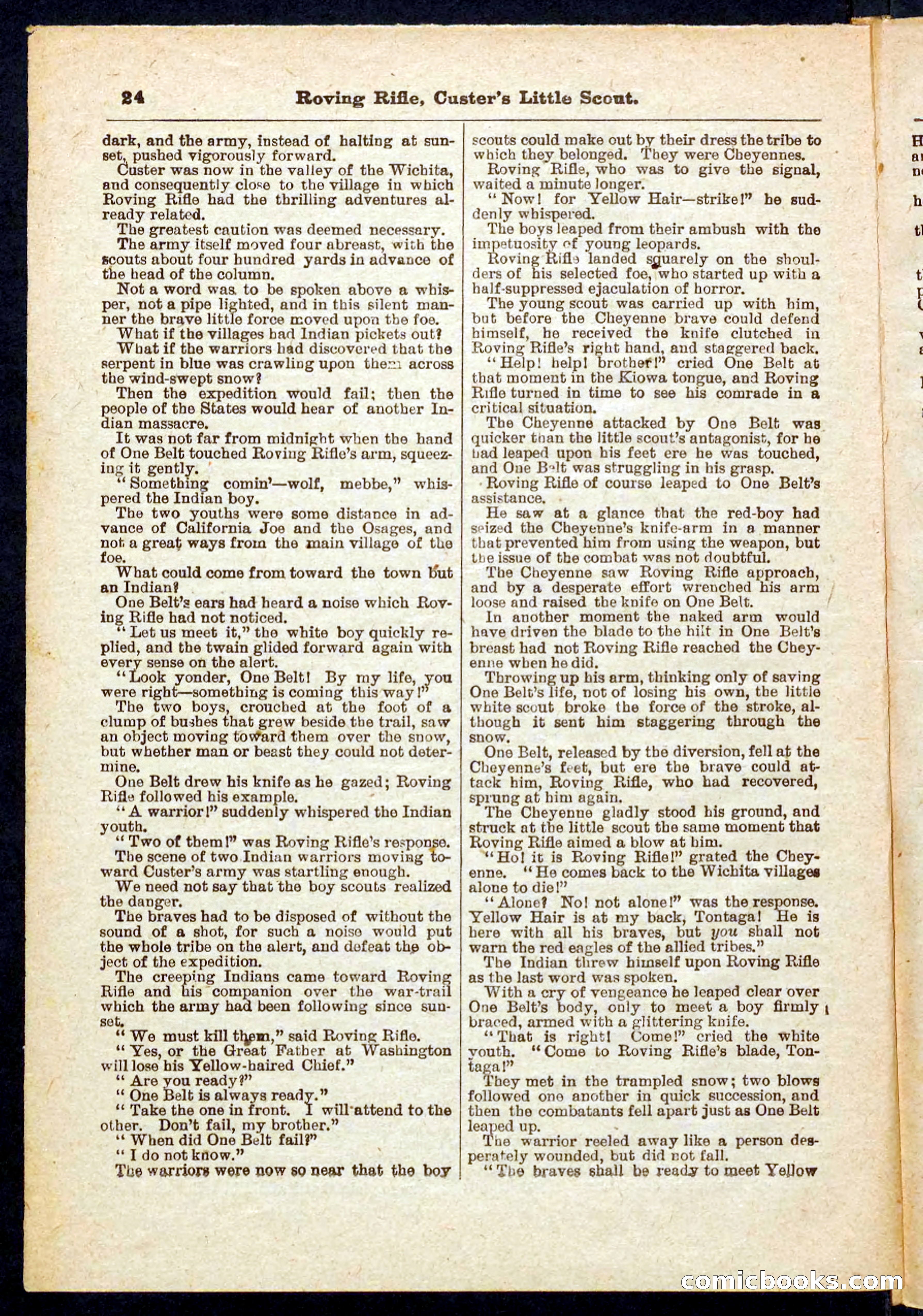 Beadle's Pocket Library No. 471 — page 24 of 32
