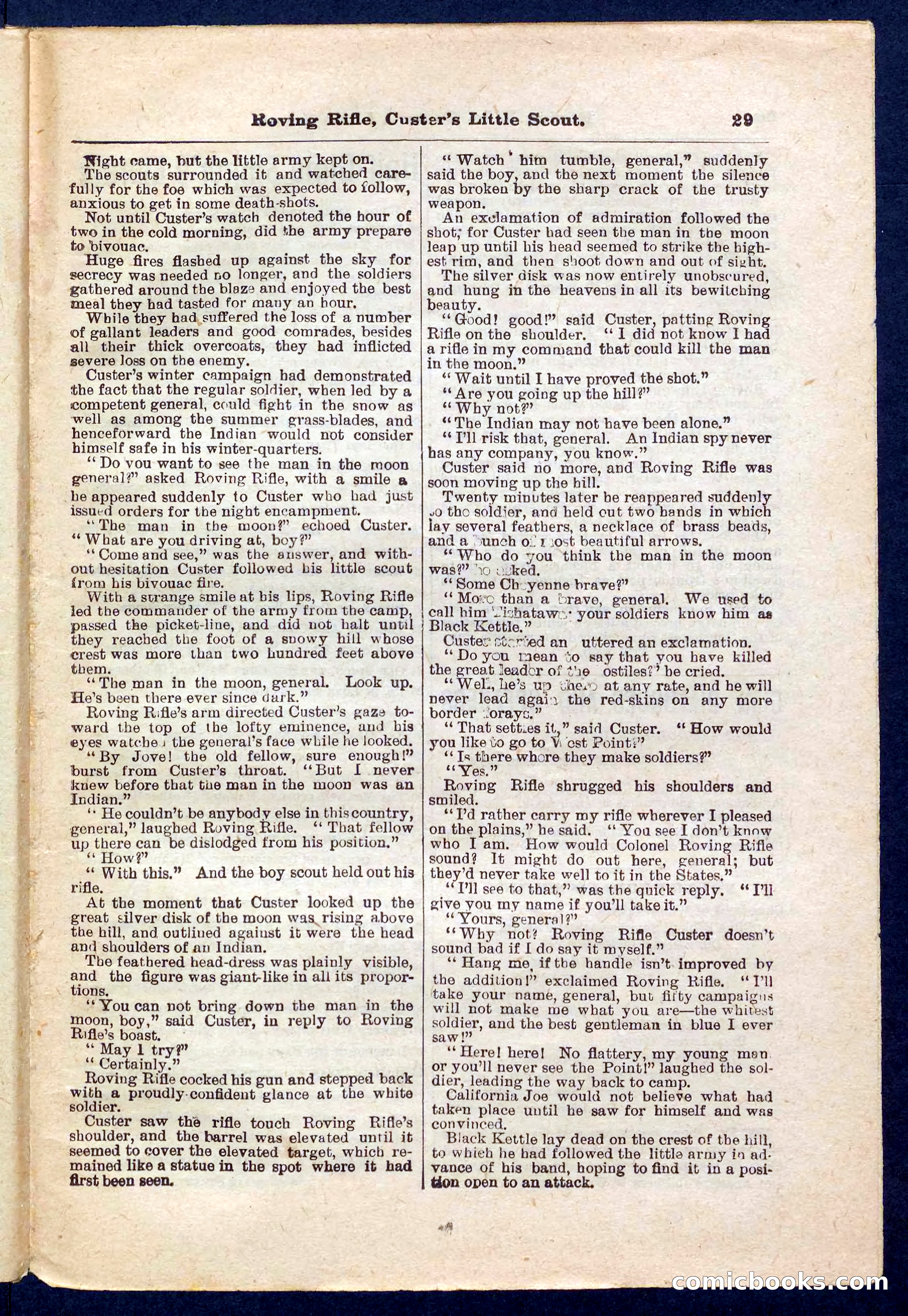 Beadle's Pocket Library No. 471 — page 29 of 32