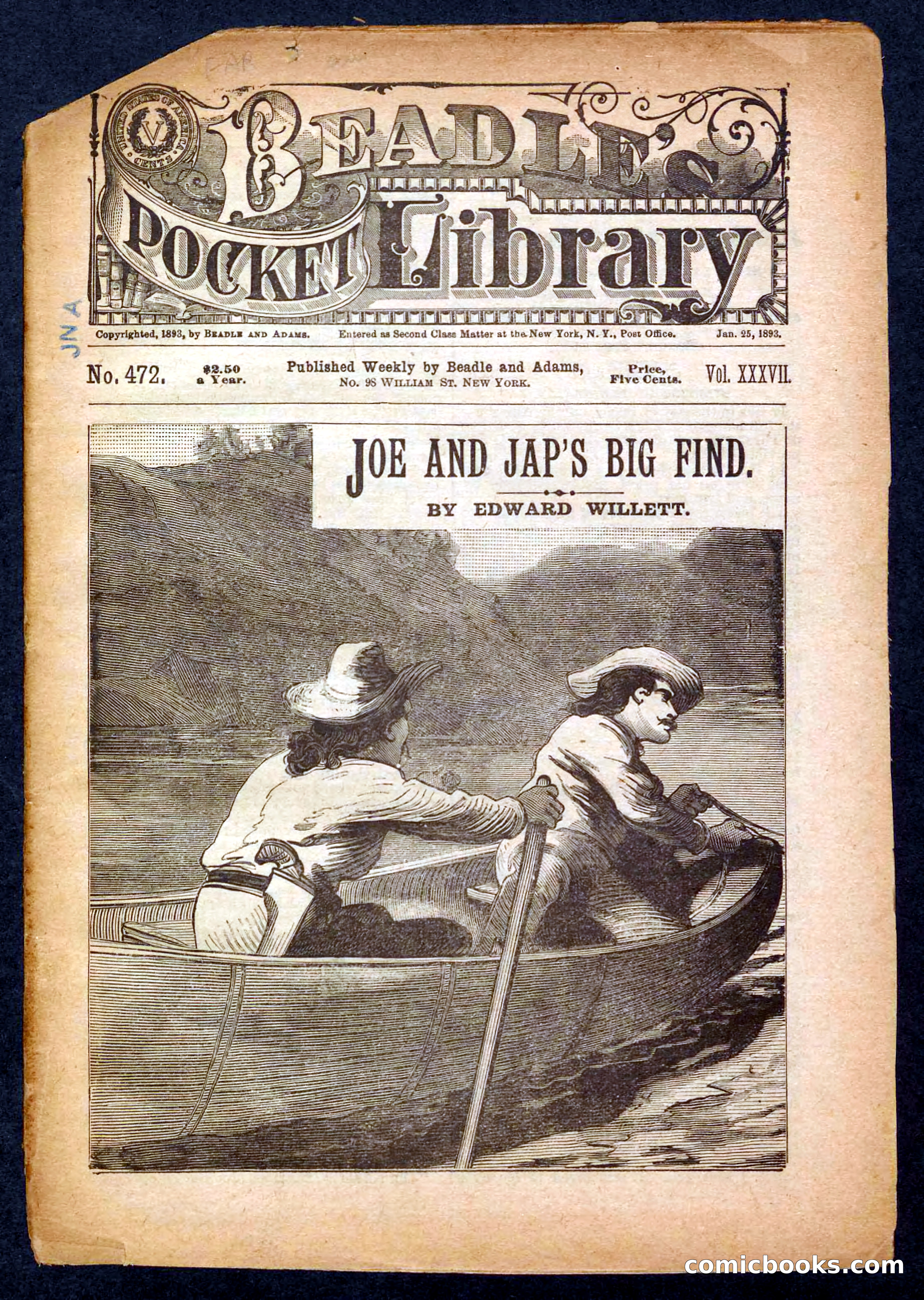 Beadle's Pocket Library No. 472