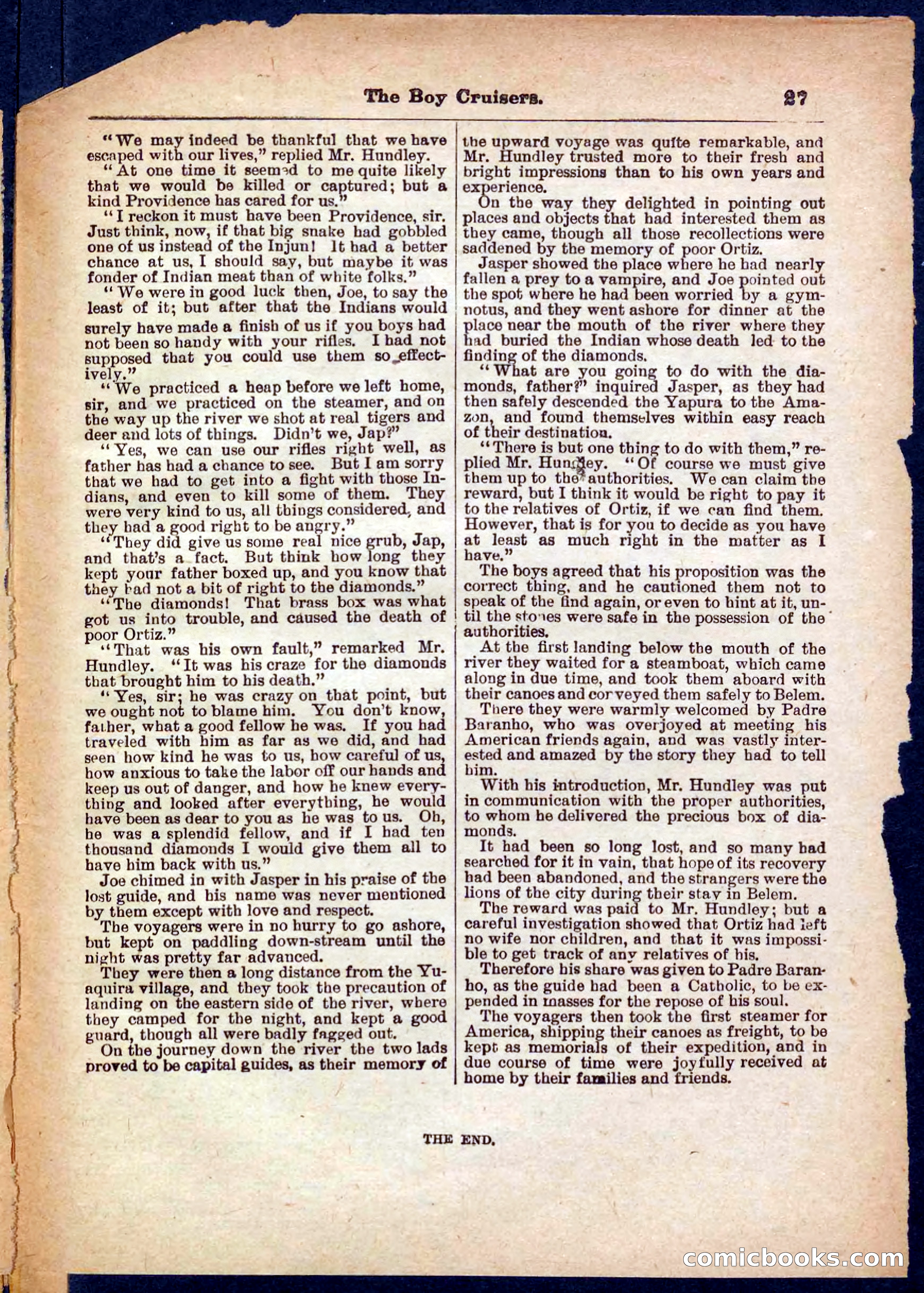 Beadle's Pocket Library No. 472 — page 27 of 32