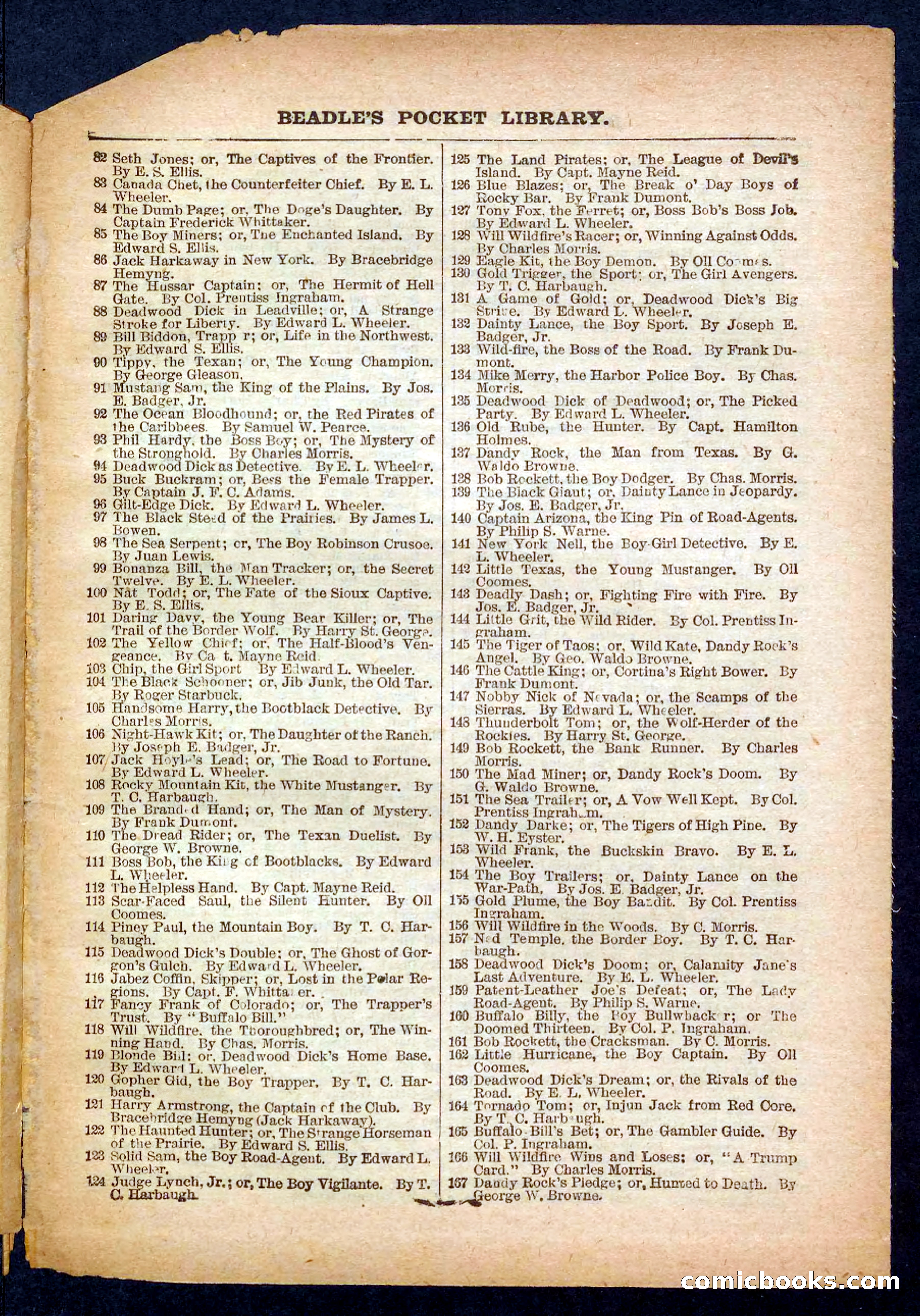 Beadle's Pocket Library No. 472 — page 29 of 32