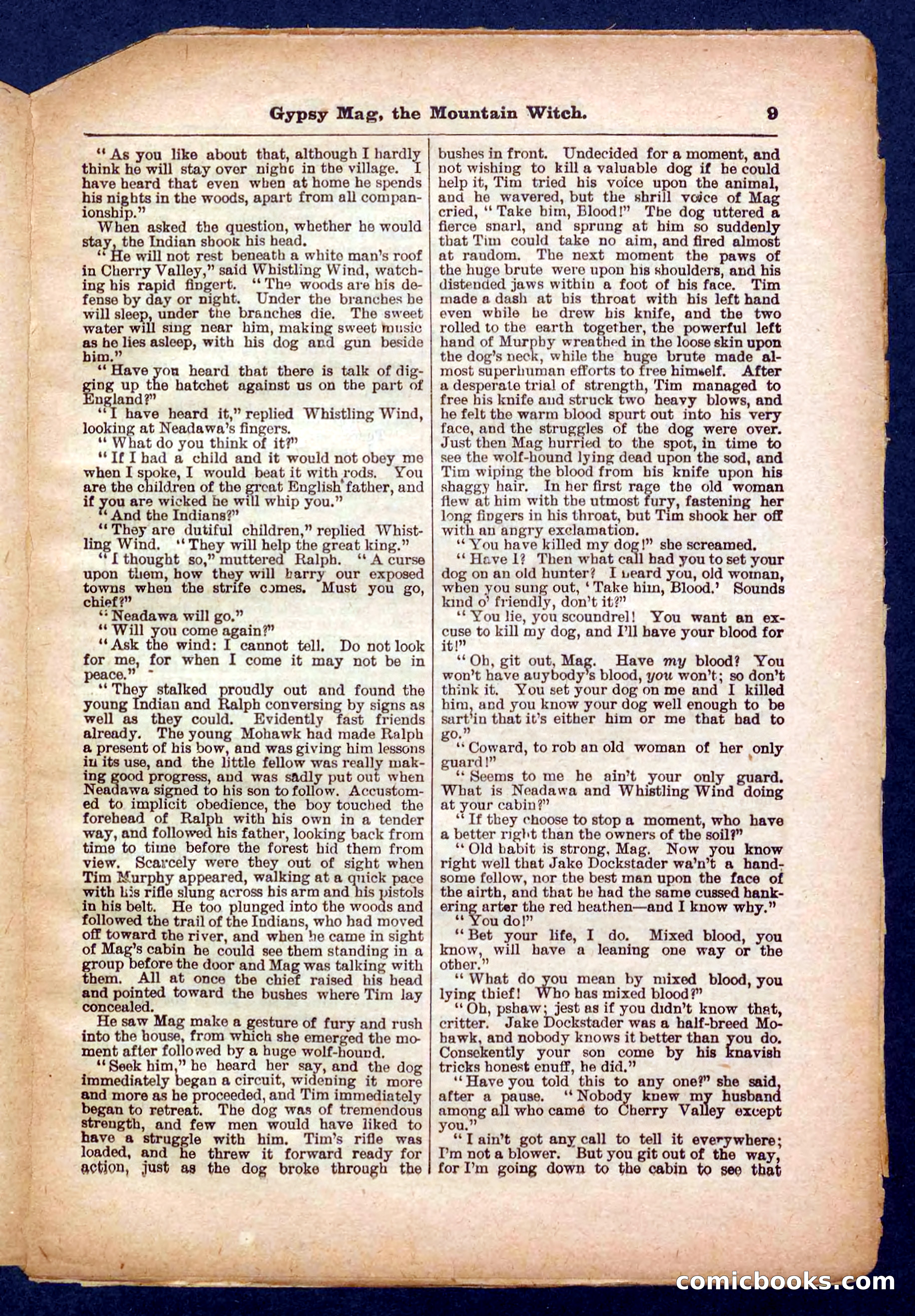 Beadle's Pocket Library No. 474 — page 9 of 32