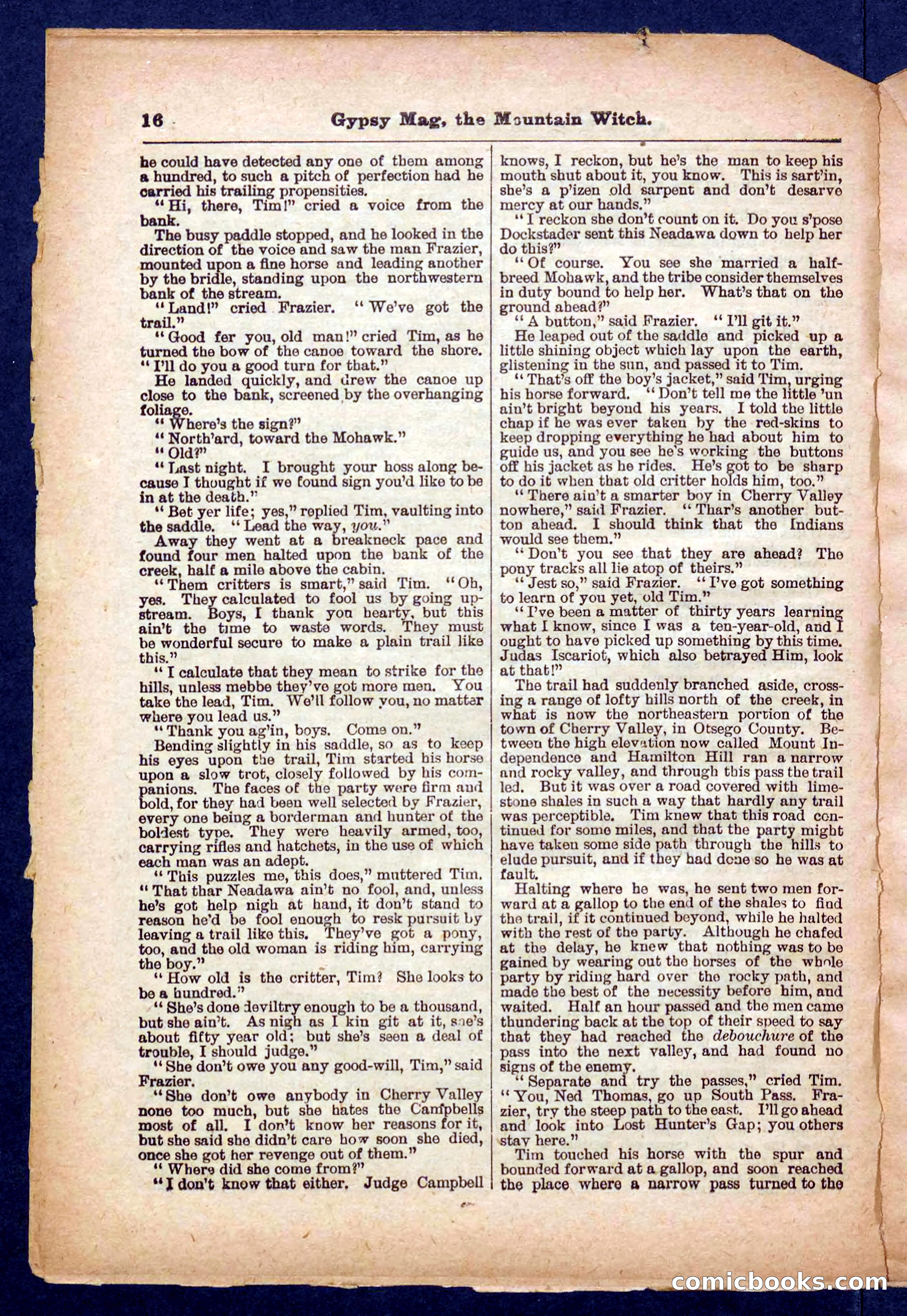 Beadle's Pocket Library No. 474 — page 16 of 32