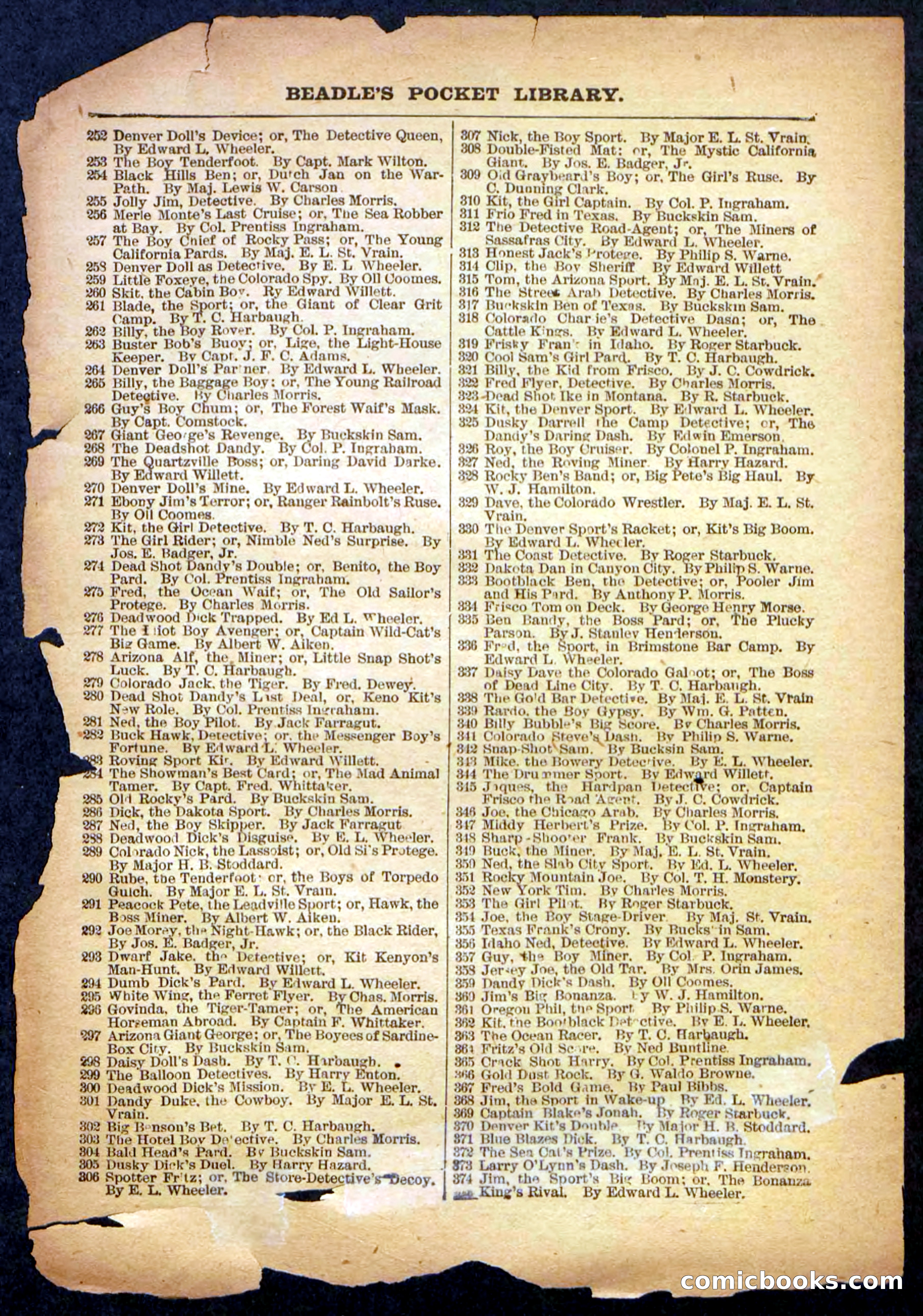 Beadle's Pocket Library No. 481: Mustang Rider Roy — page 31 of 32