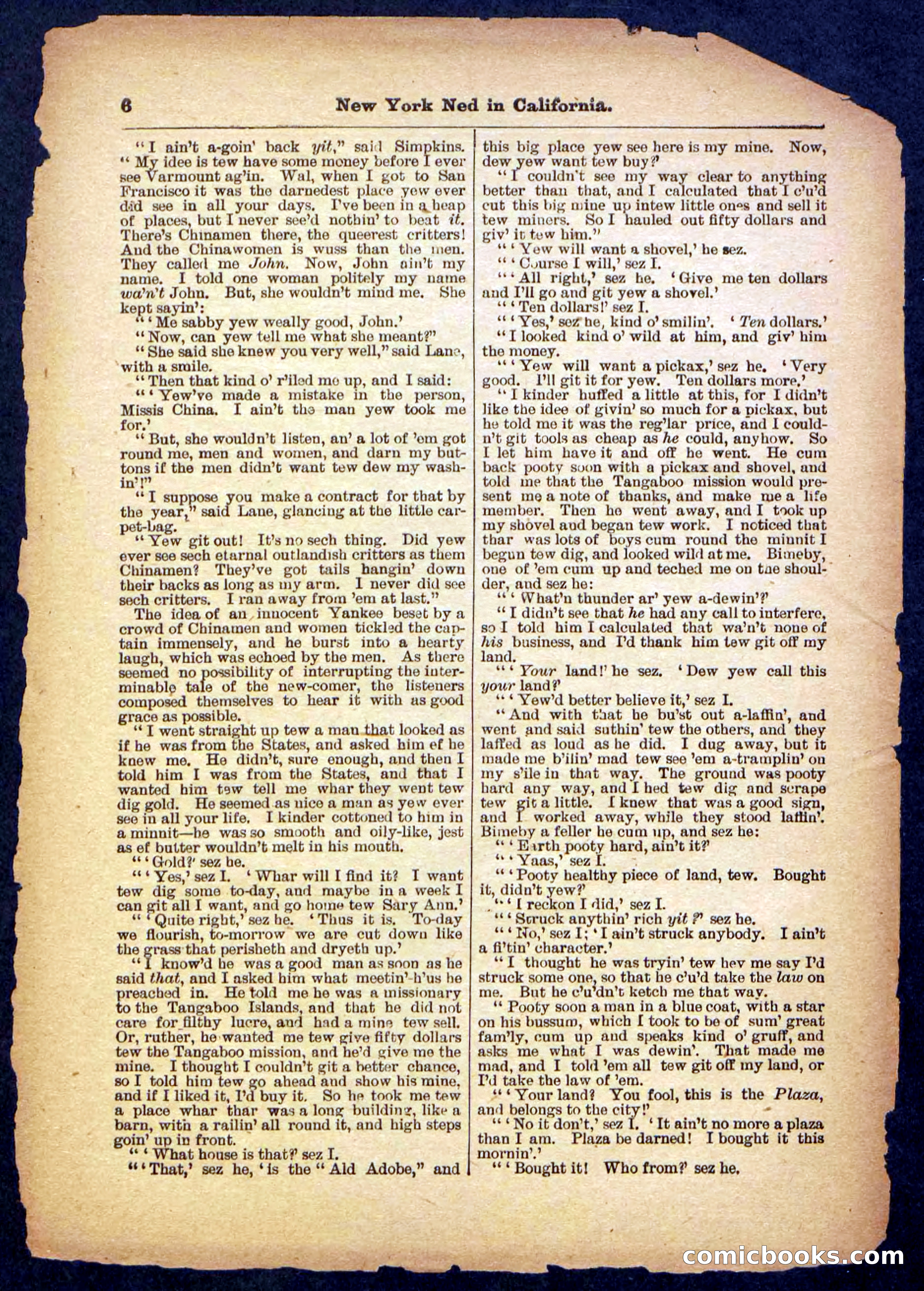 Beadle's Pocket Library No. 482 — page 6 of 32