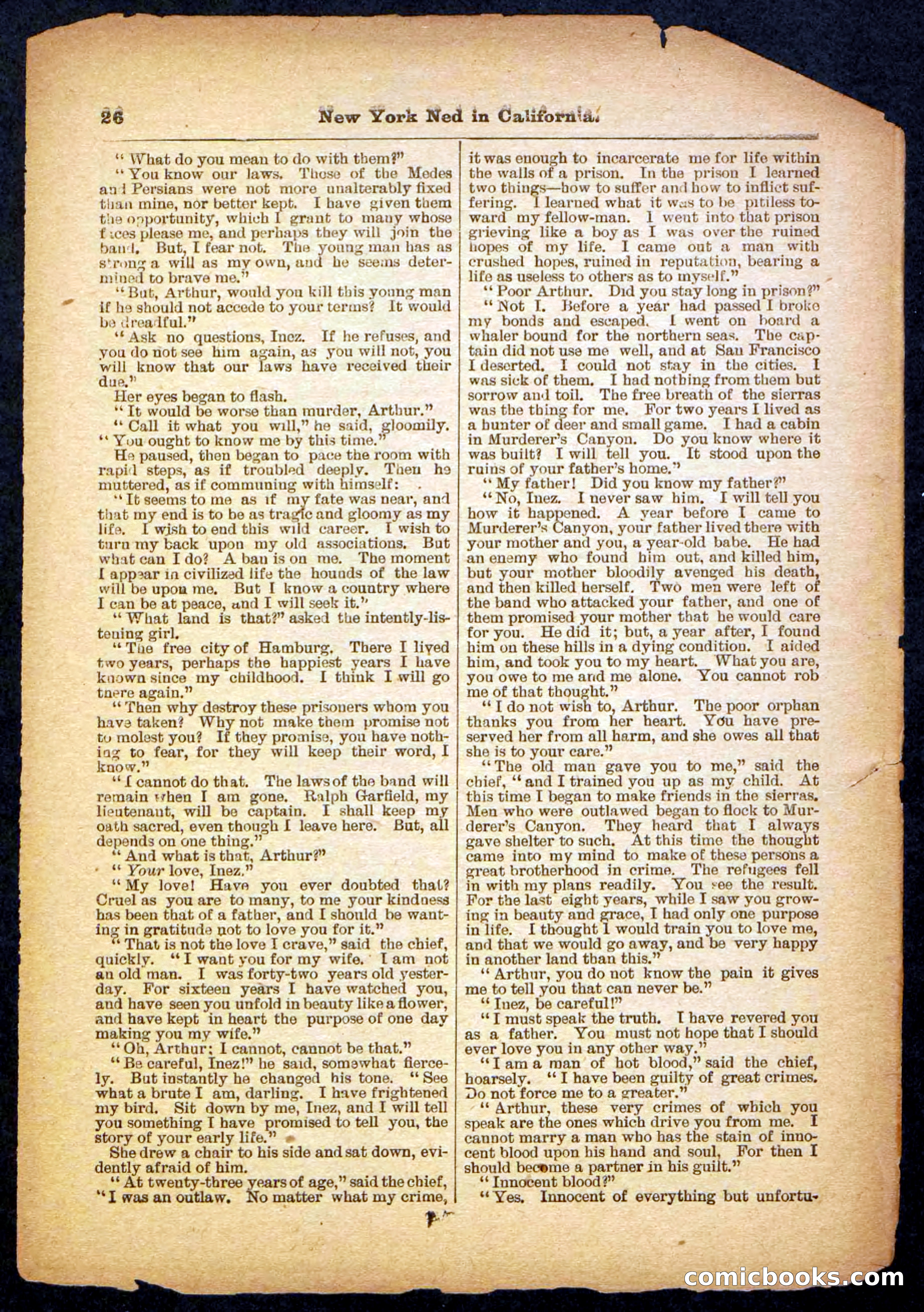 Beadle's Pocket Library No. 482 — page 26 of 32