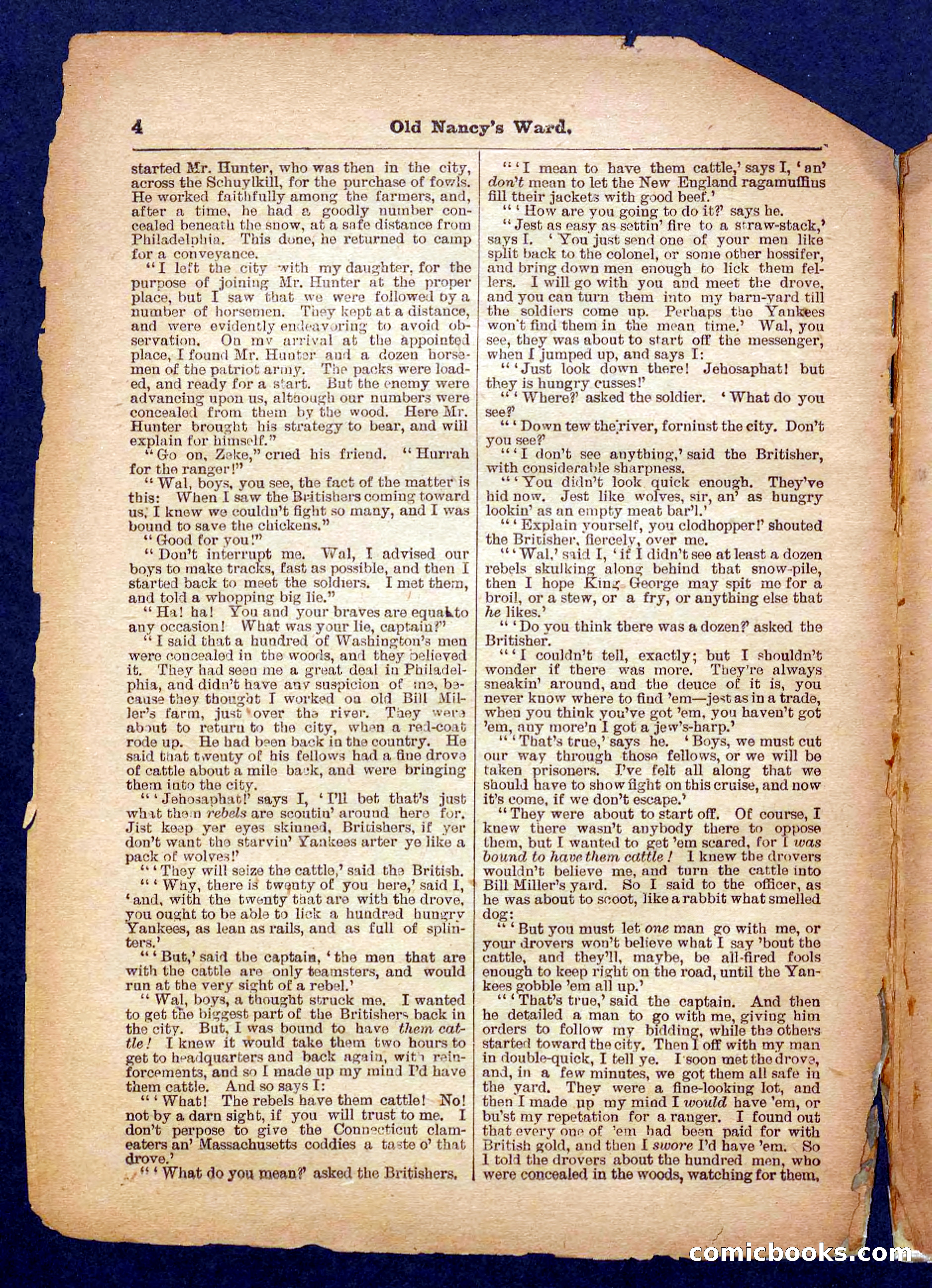 Beadle's Pocket Library No. 485 — page 4 of 32