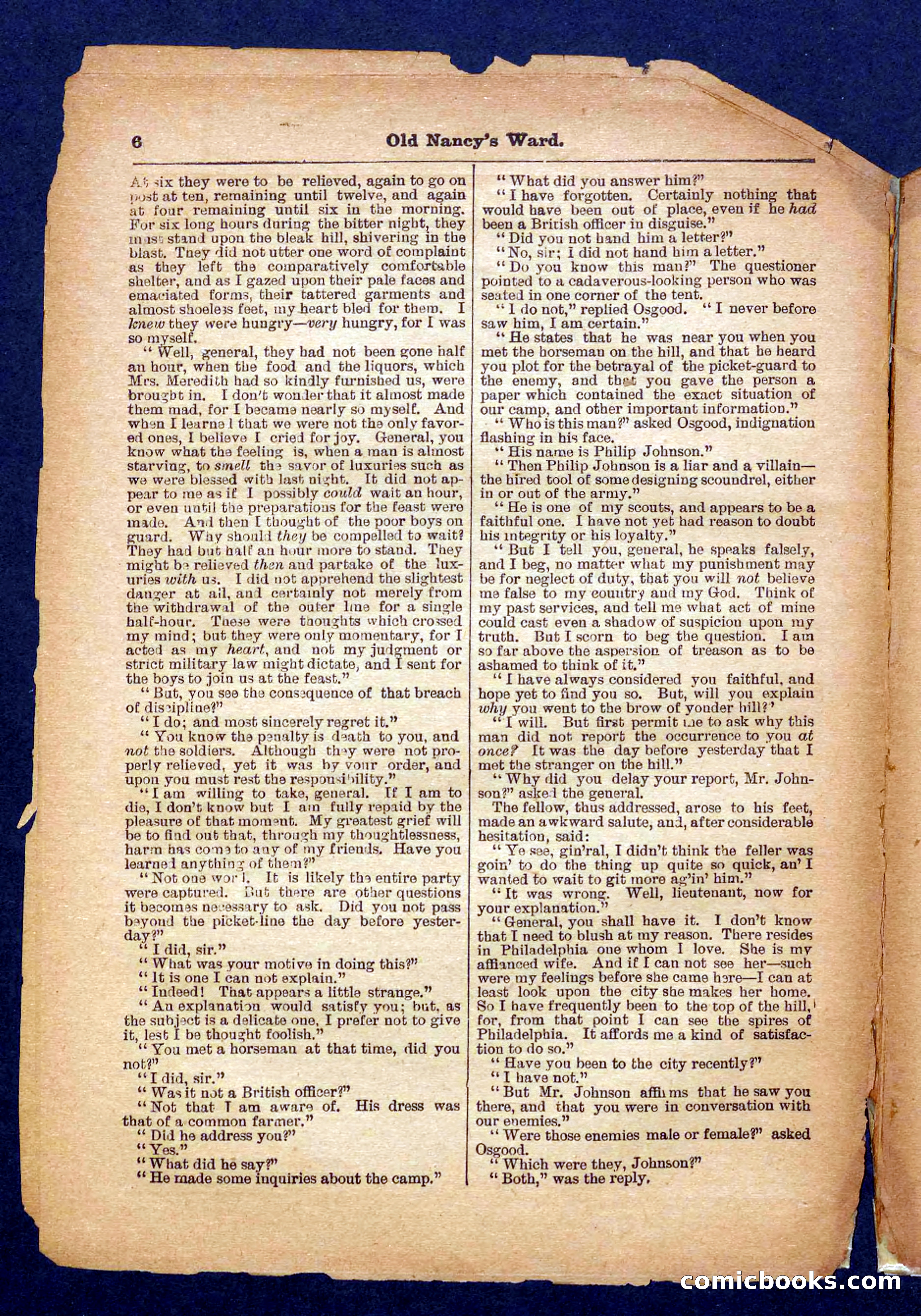 Beadle's Pocket Library No. 485 — page 6 of 32