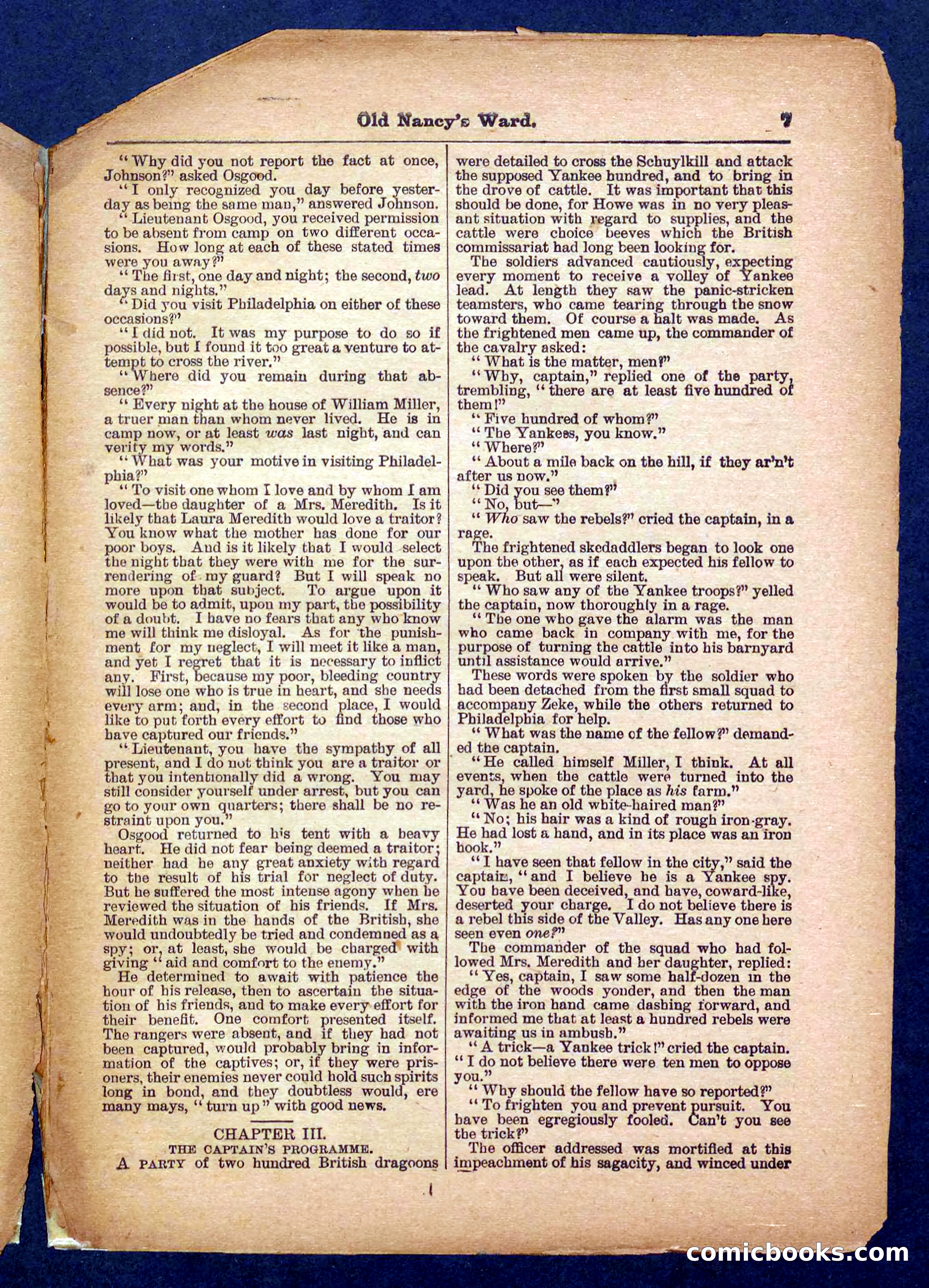 Beadle's Pocket Library No. 485 — page 7 of 32