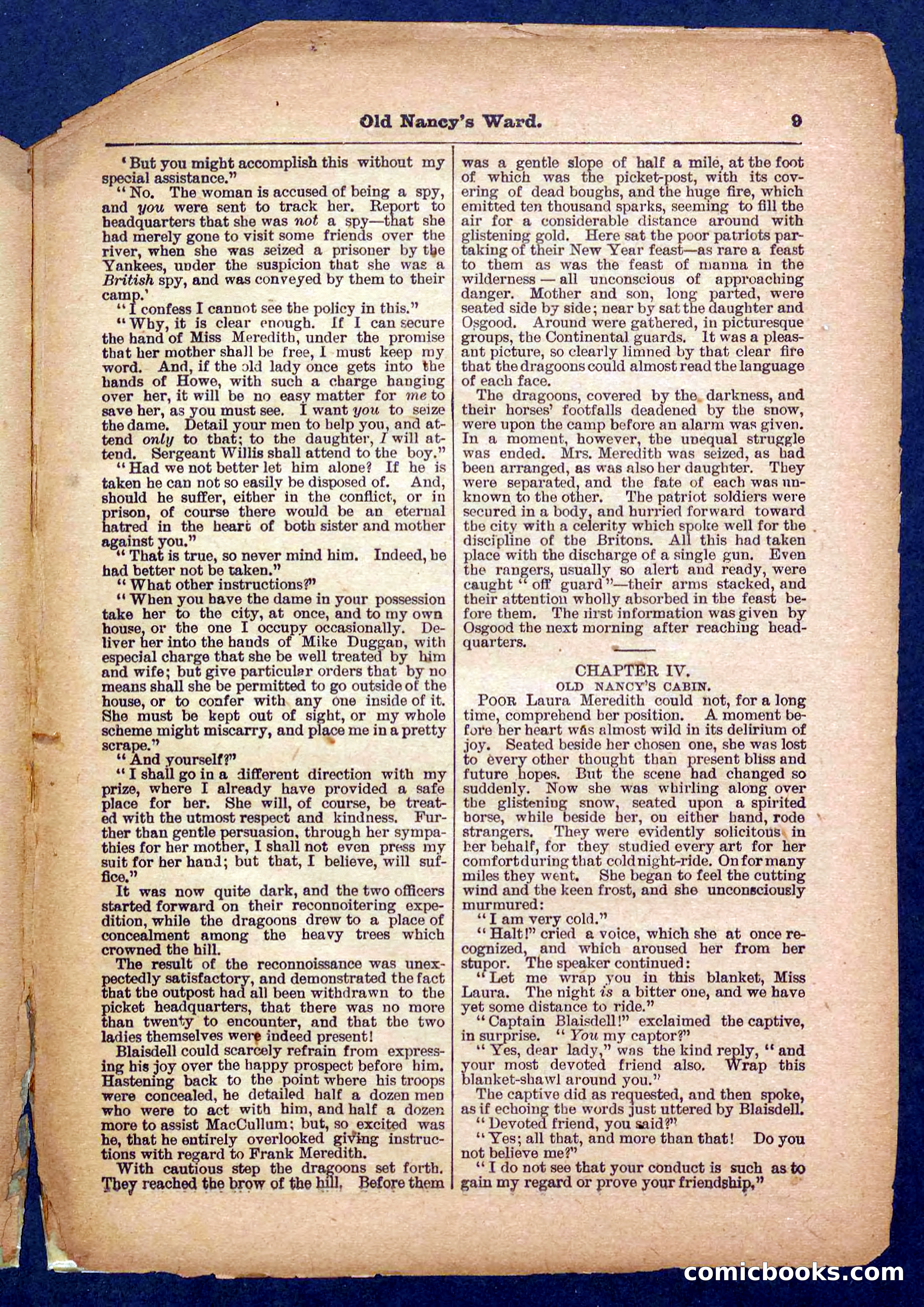Beadle's Pocket Library No. 485 — page 9 of 32