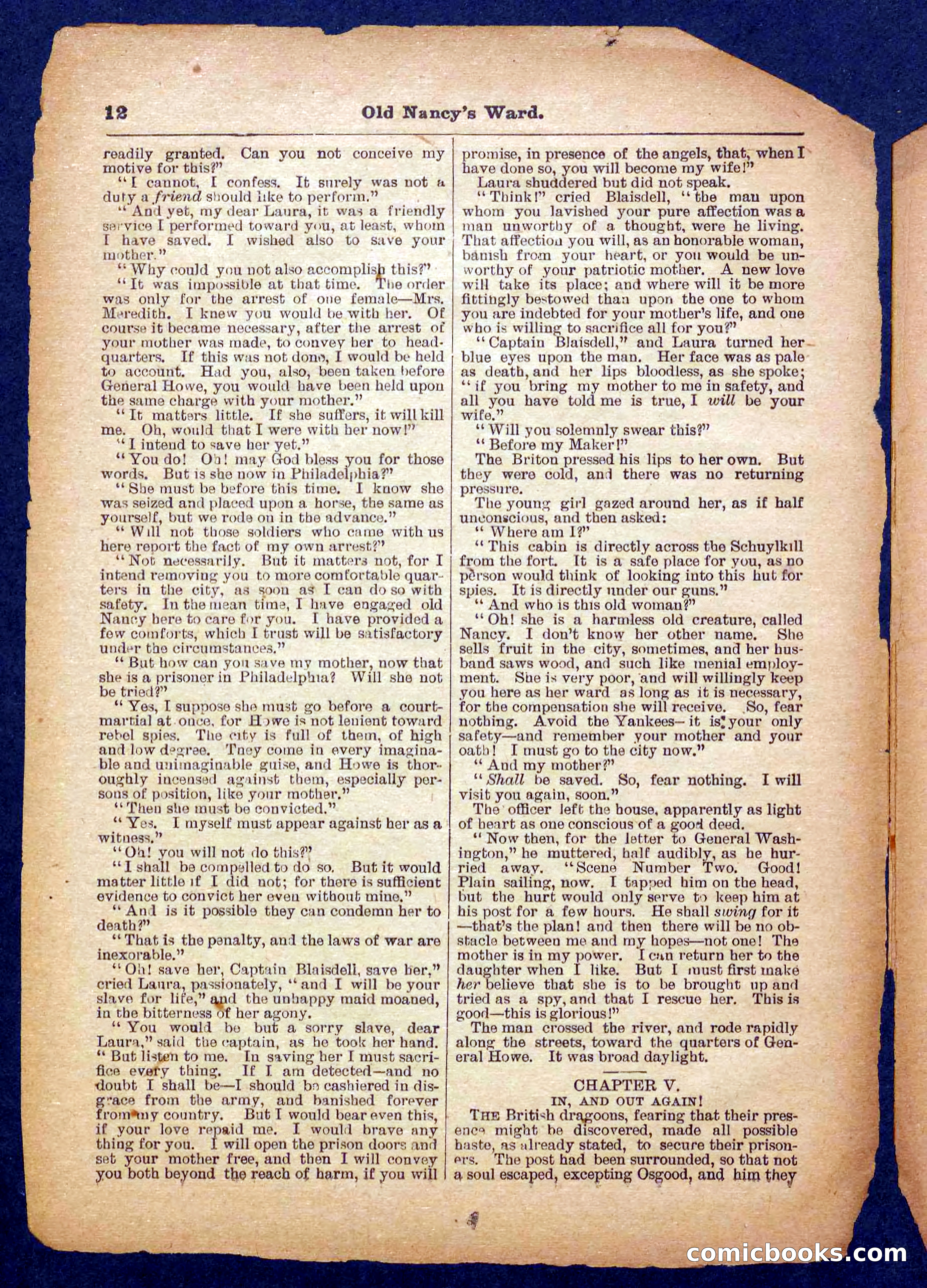 Beadle's Pocket Library No. 485 — page 12 of 32