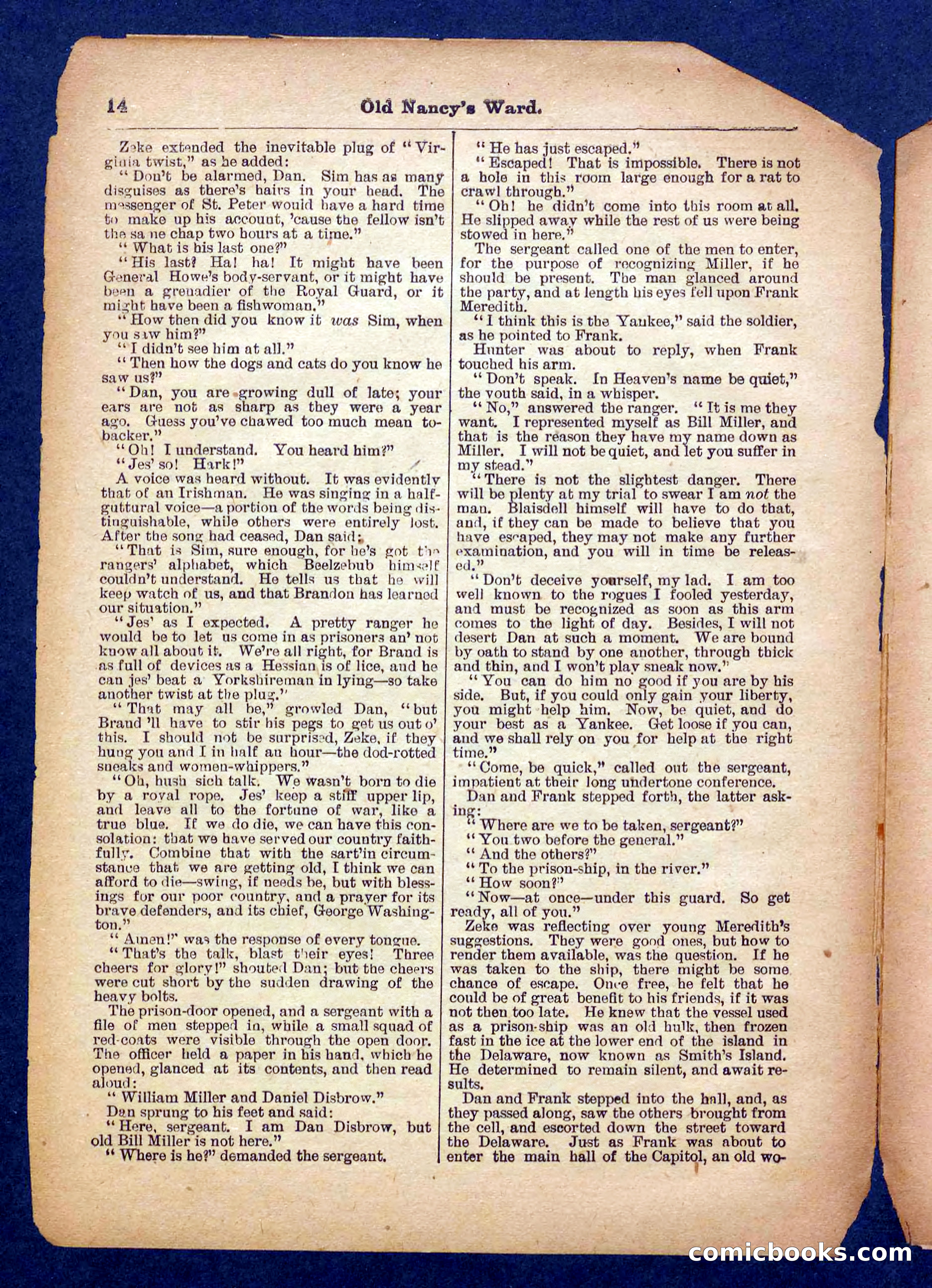 Beadle's Pocket Library No. 485 — page 14 of 32