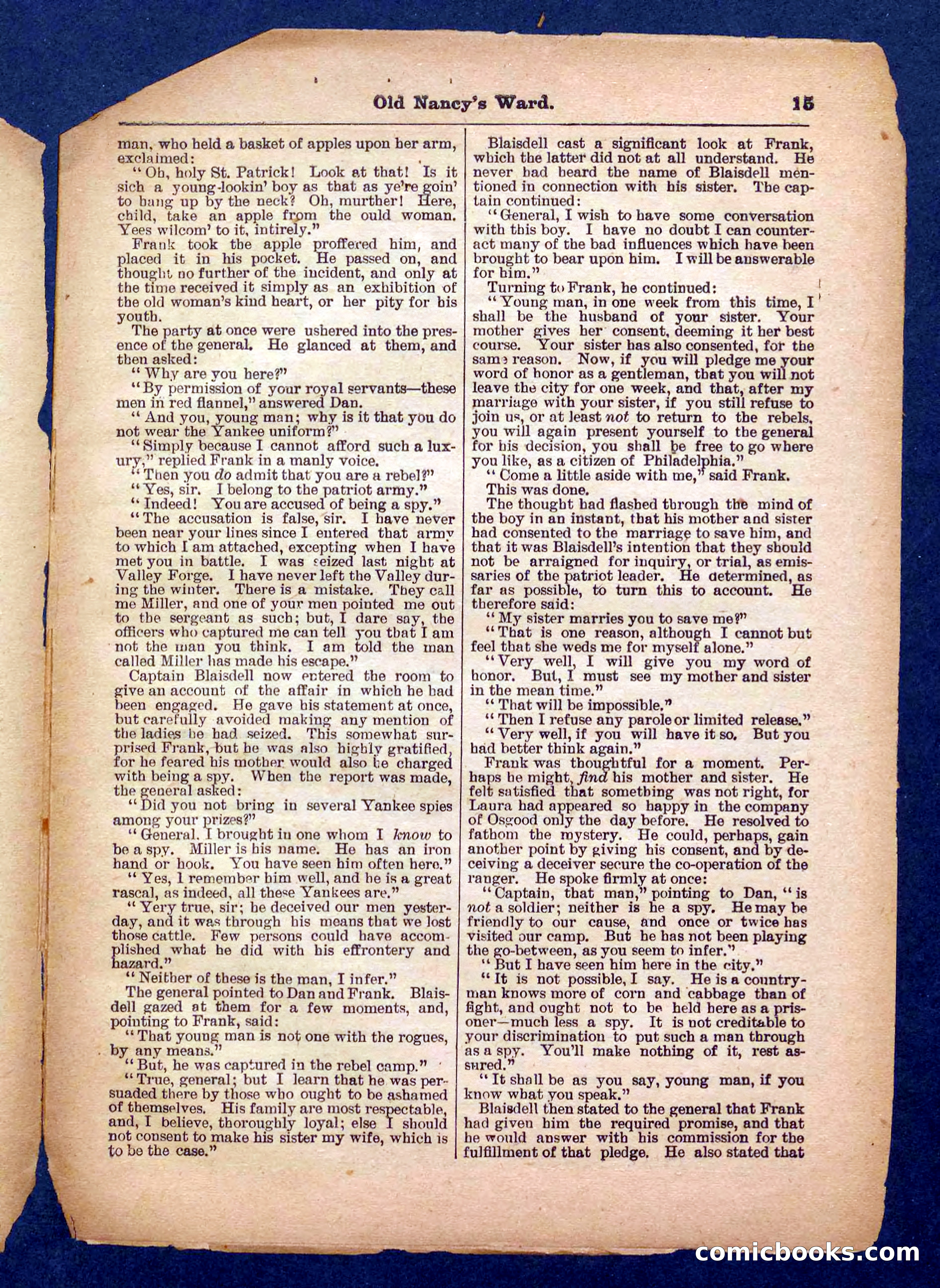 Beadle's Pocket Library No. 485 — page 15 of 32