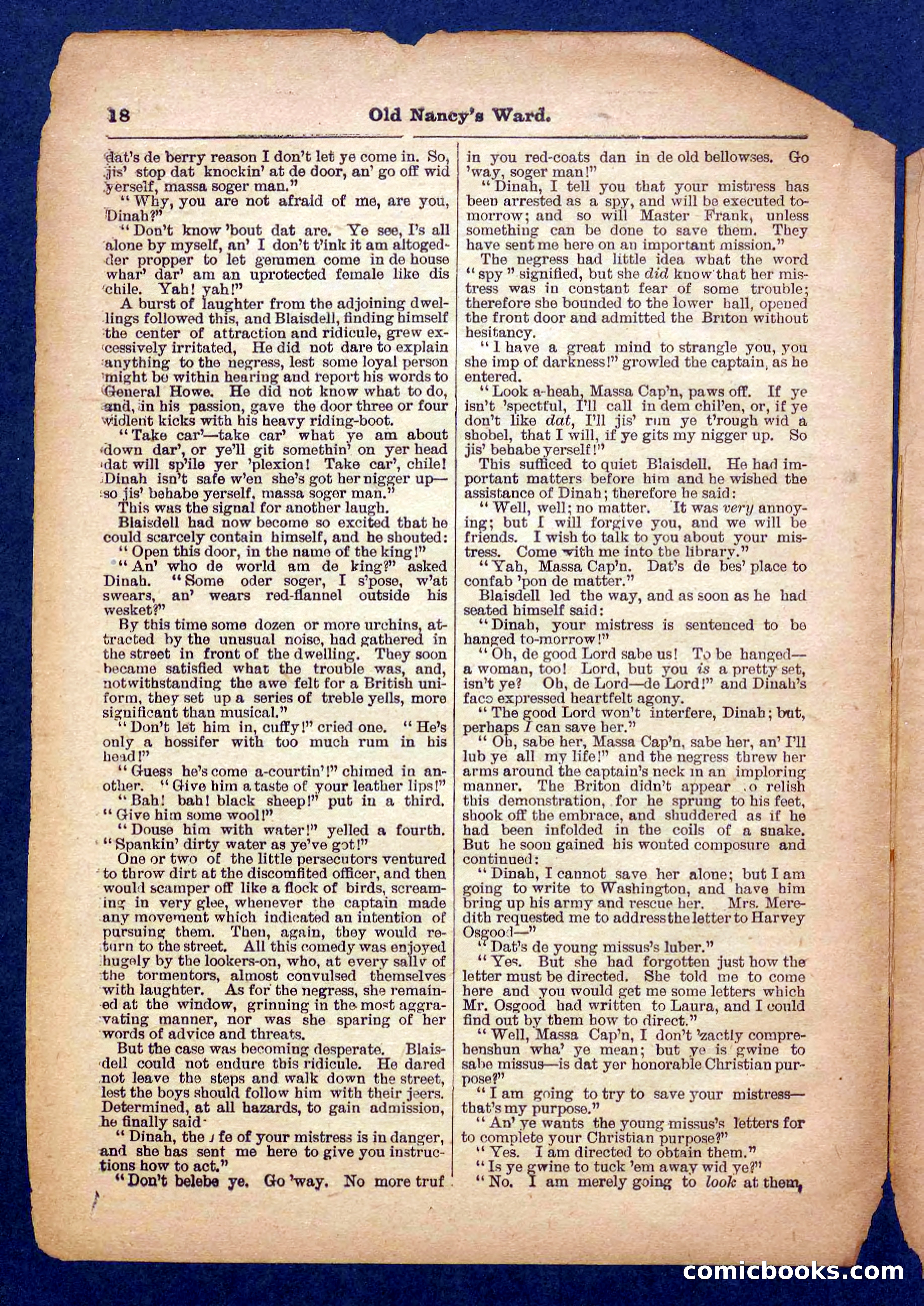 Beadle's Pocket Library No. 485 — page 18 of 32