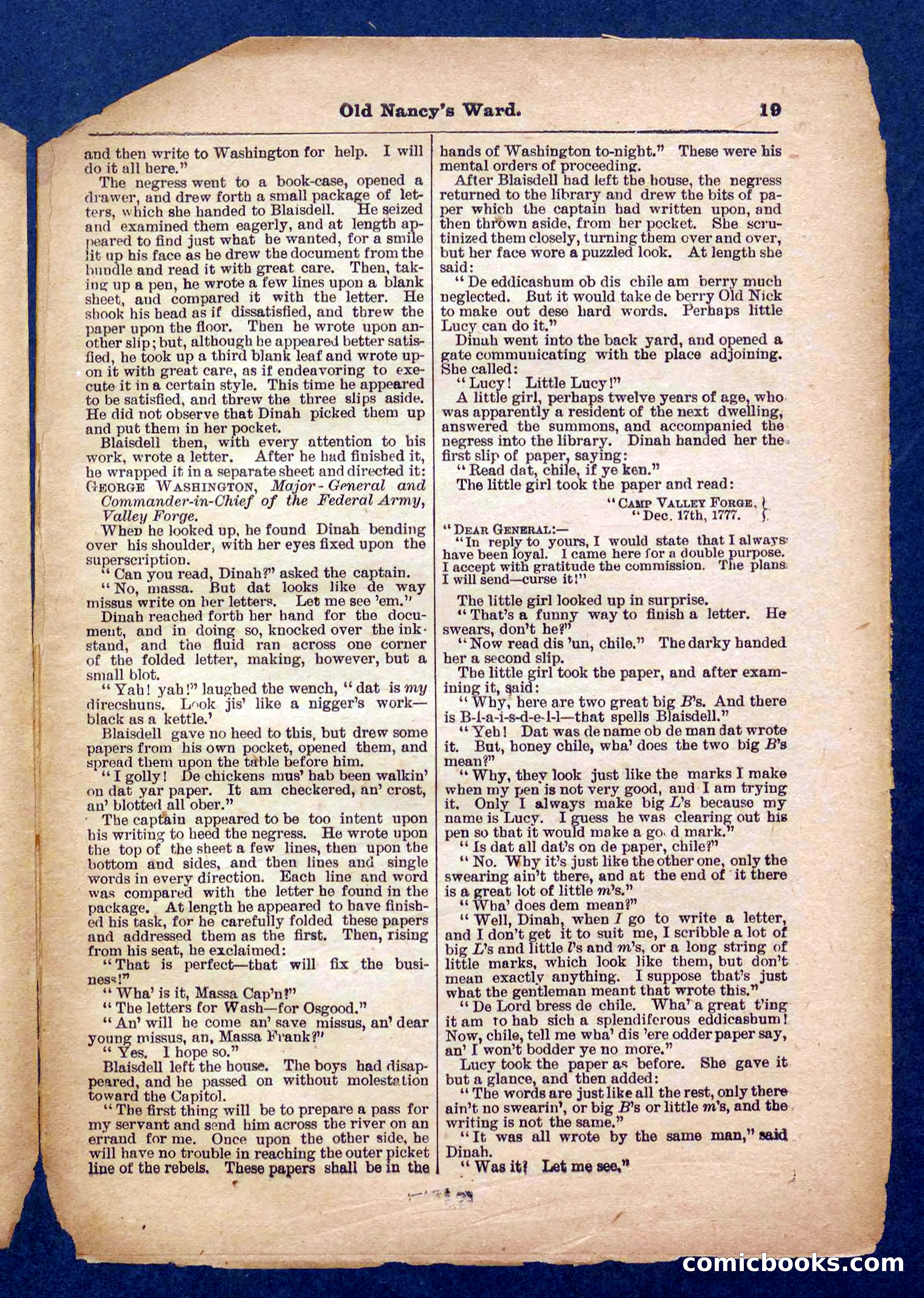 Beadle's Pocket Library No. 485 — page 19 of 32