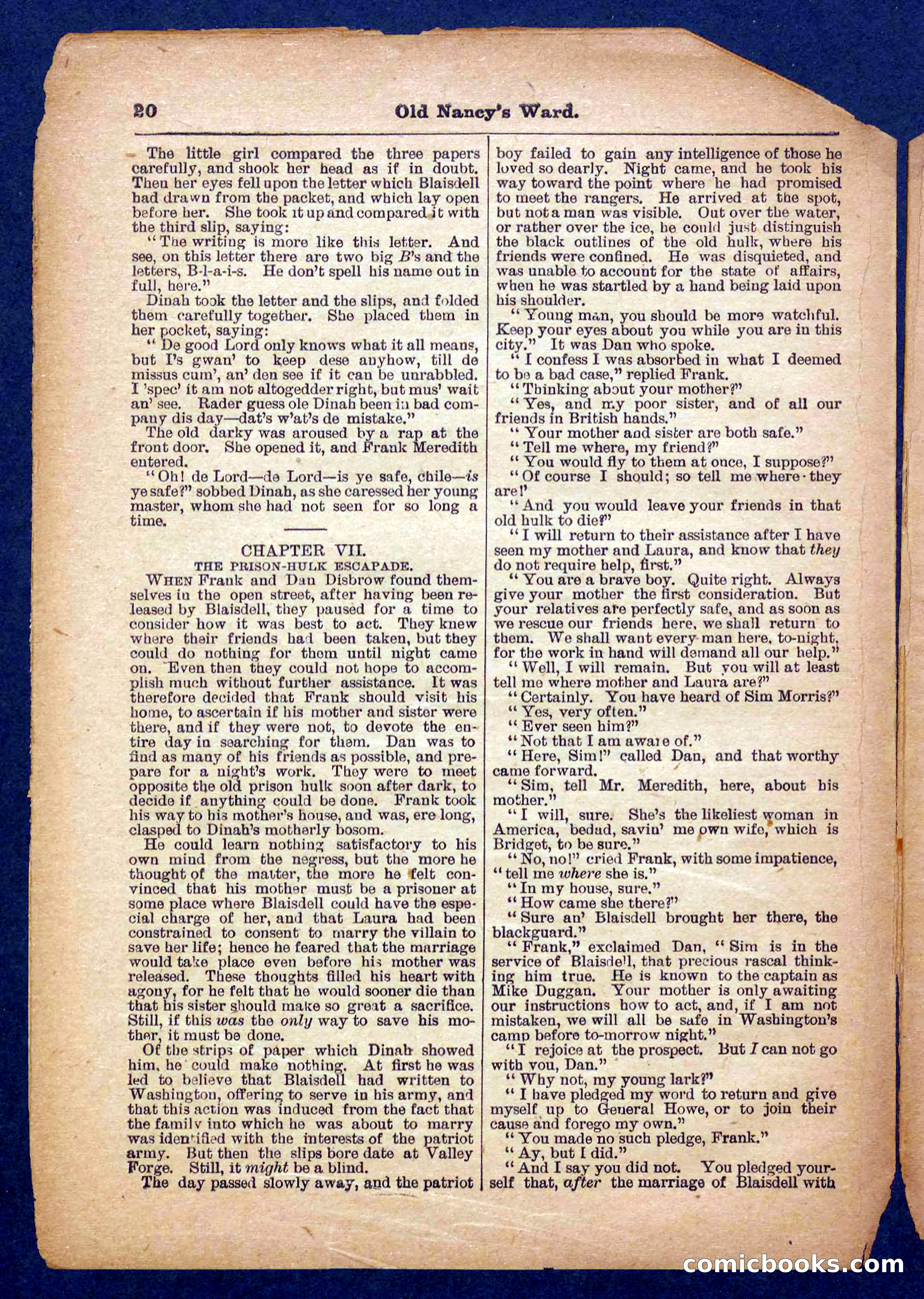 Beadle's Pocket Library No. 485 — page 20 of 32