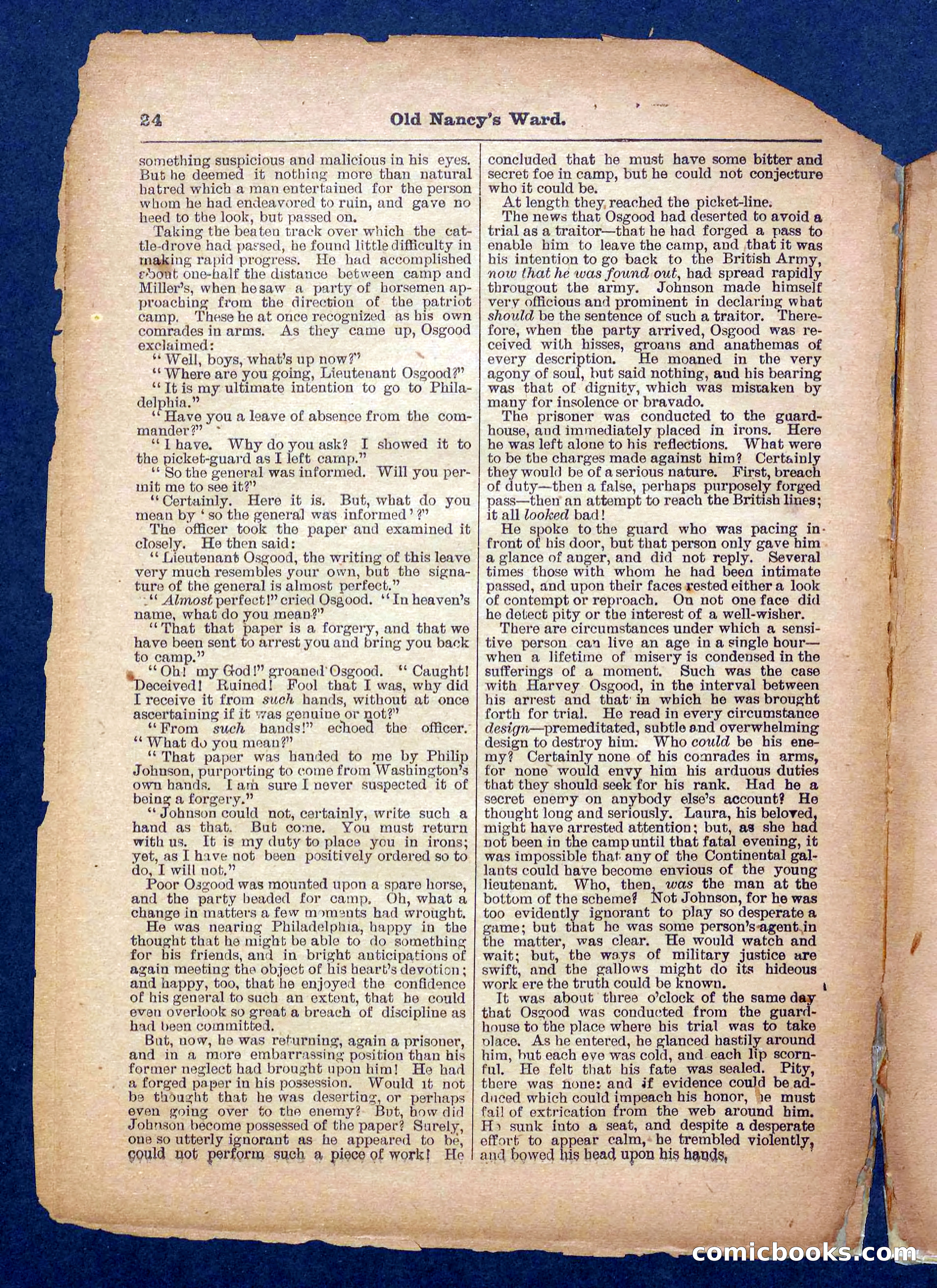 Beadle's Pocket Library No. 485 — page 24 of 32