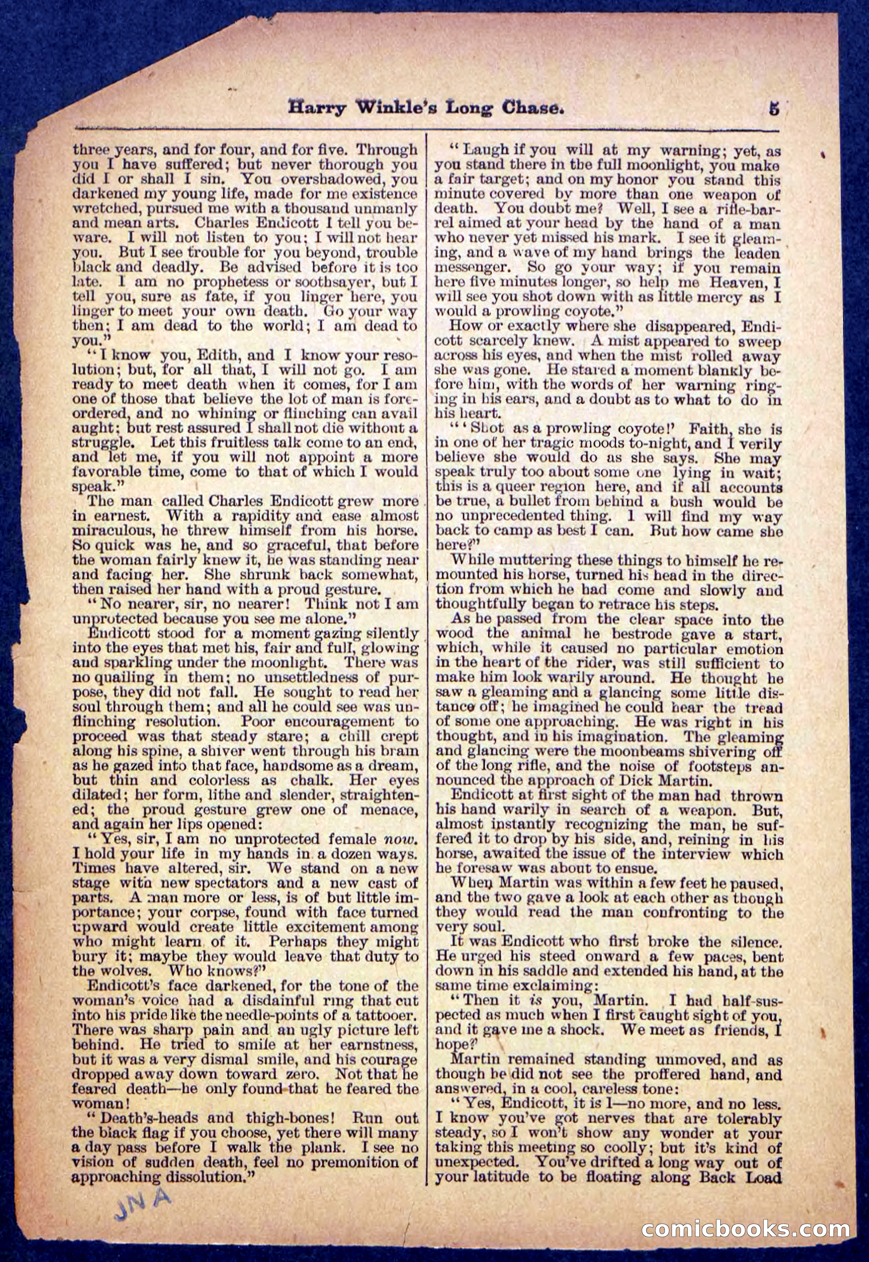 Beadle's Pocket Library, No. 488 — page 5 of 32