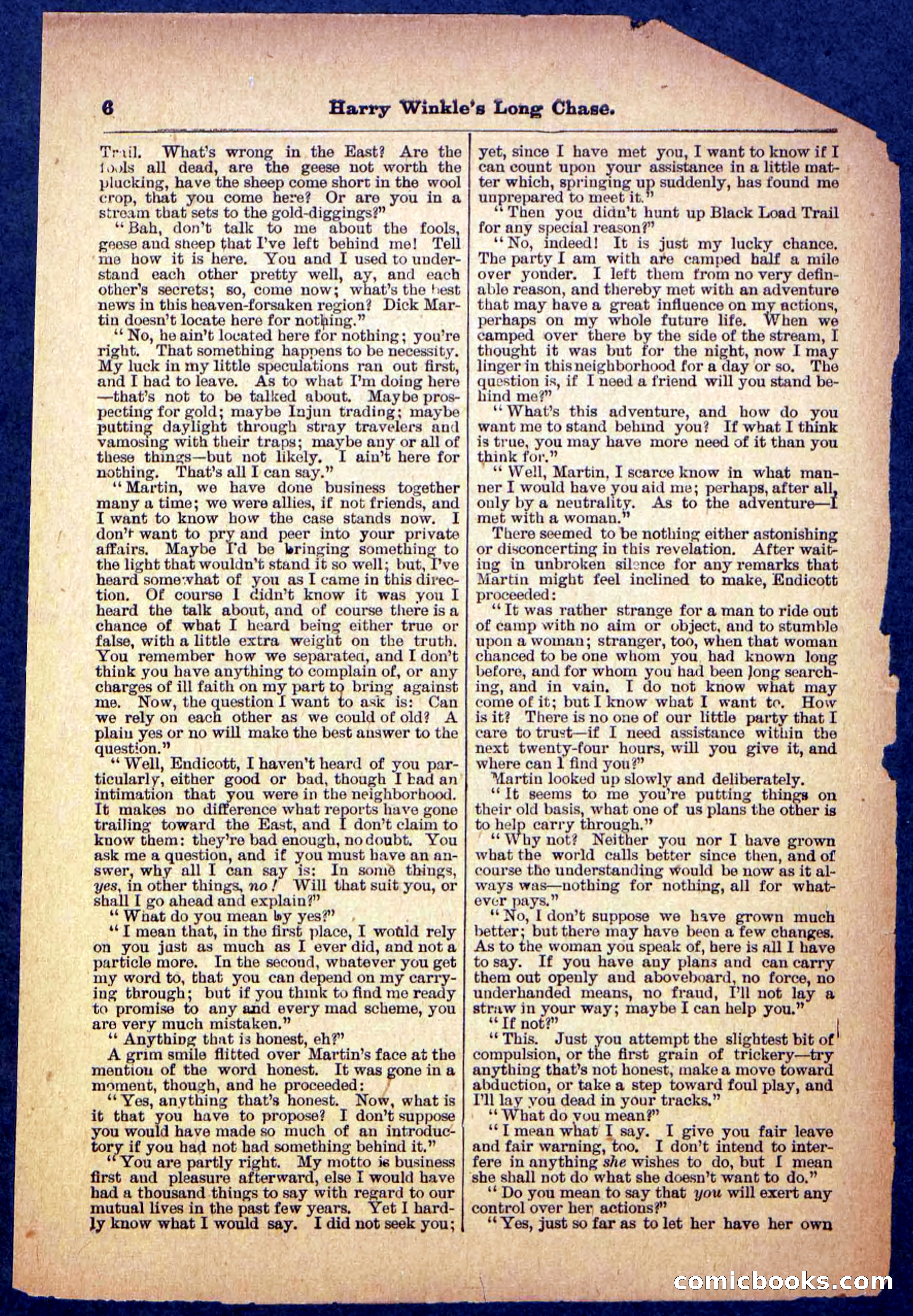 Beadle's Pocket Library, No. 488 — page 6 of 32