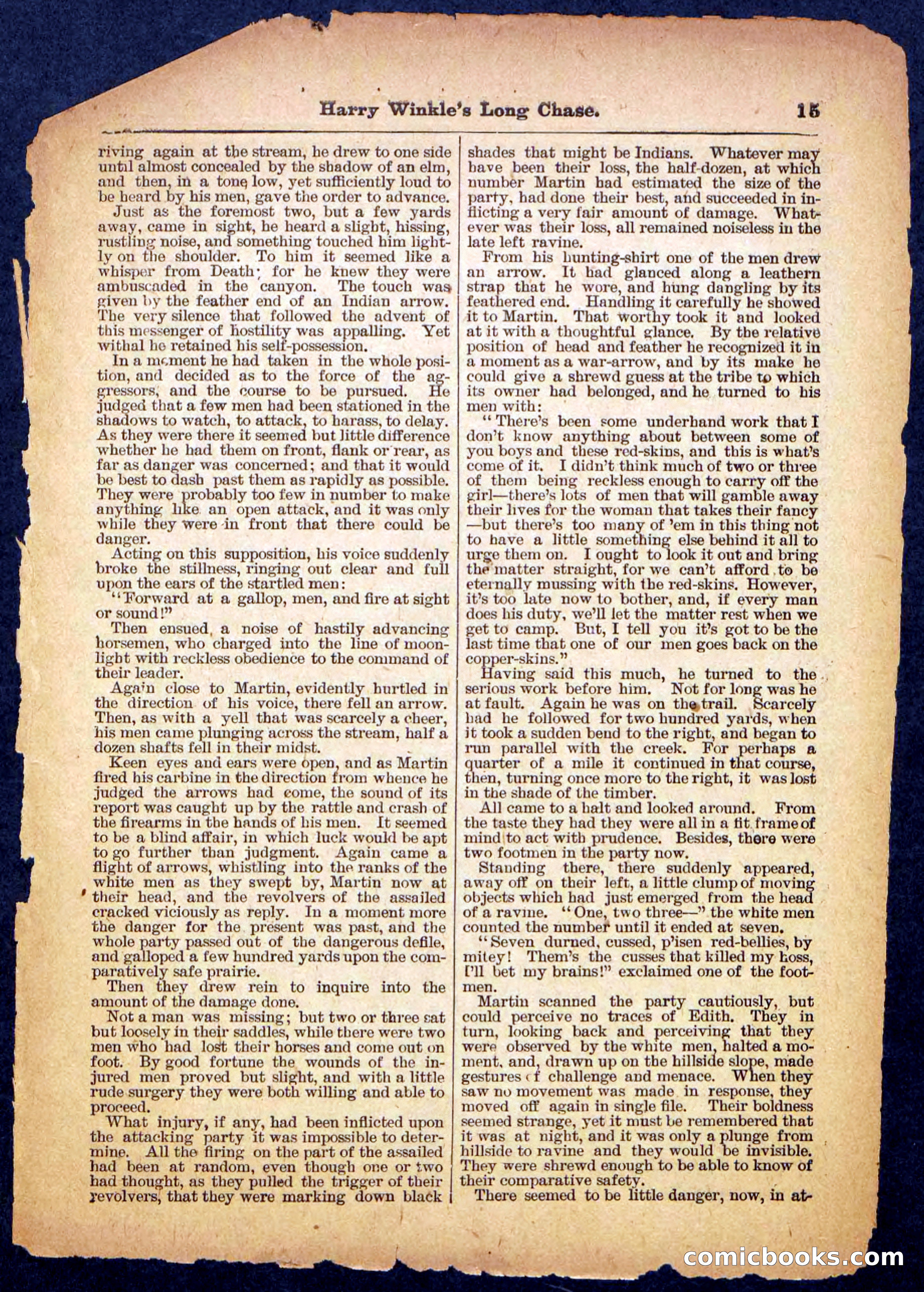 Beadle's Pocket Library, No. 488 — page 15 of 32