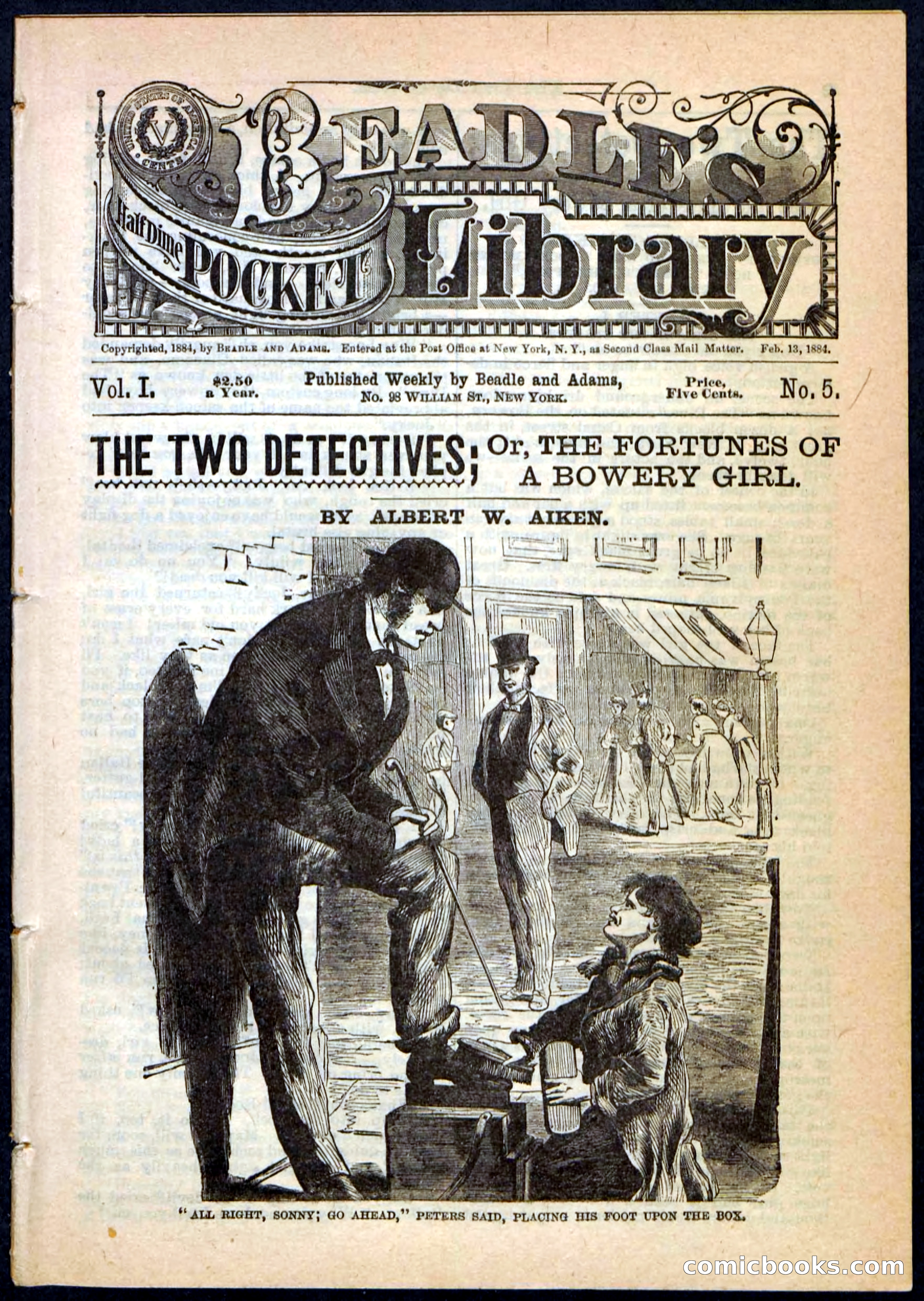 Beadle's Pocket Library No. 5