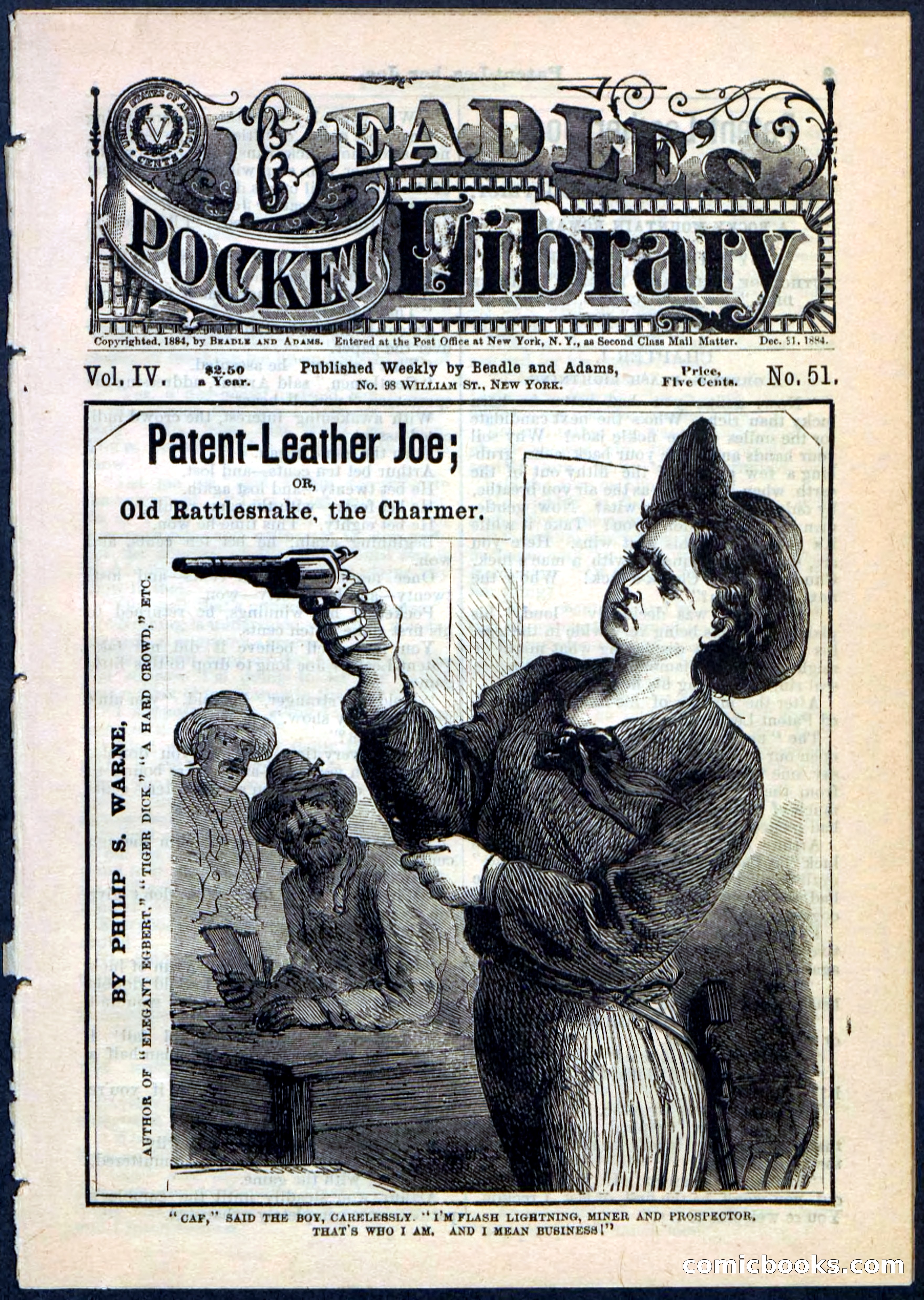 Beadle's Pocket Library No. 51