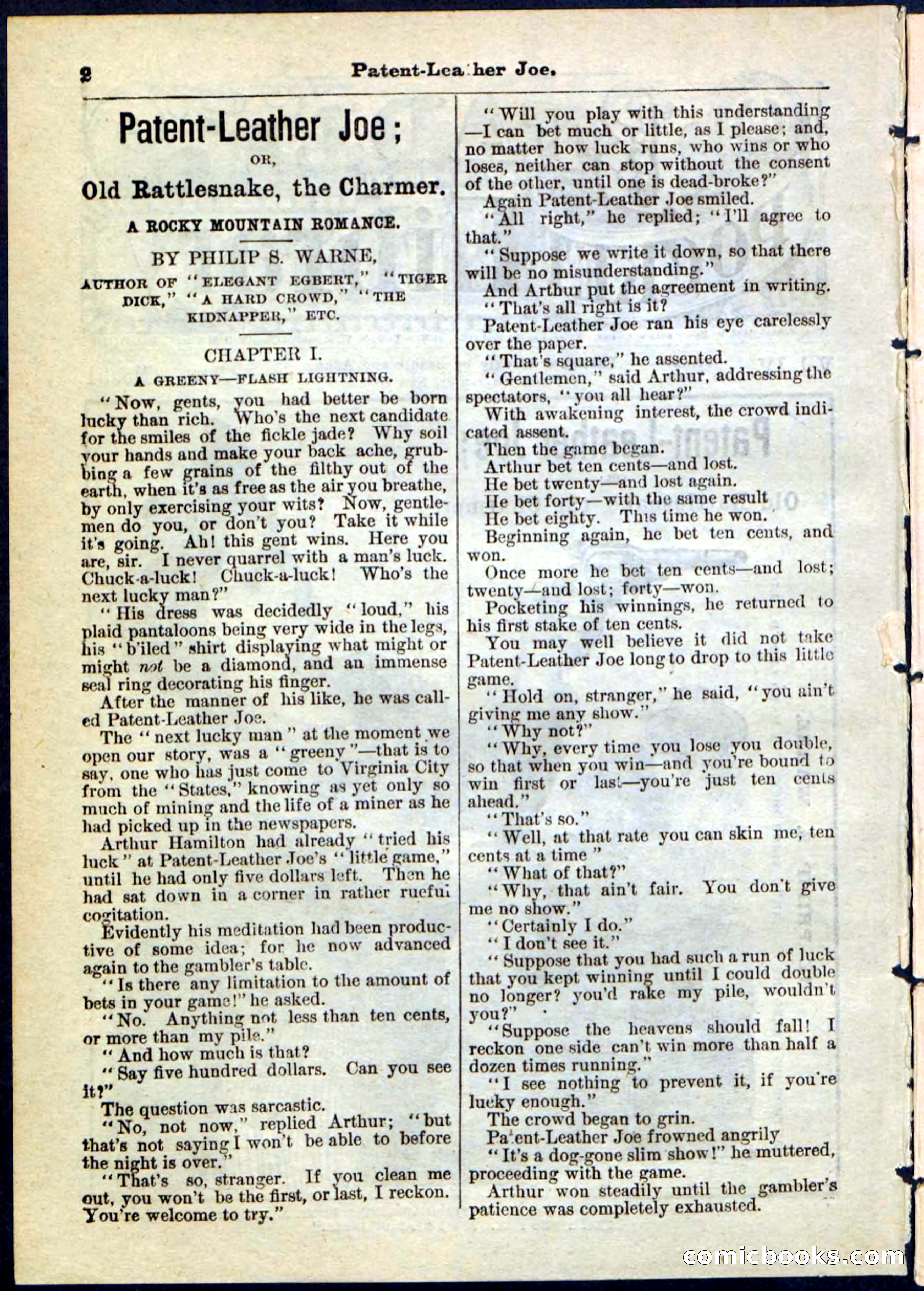 Beadle's Pocket Library No. 51 — page 2 of 32