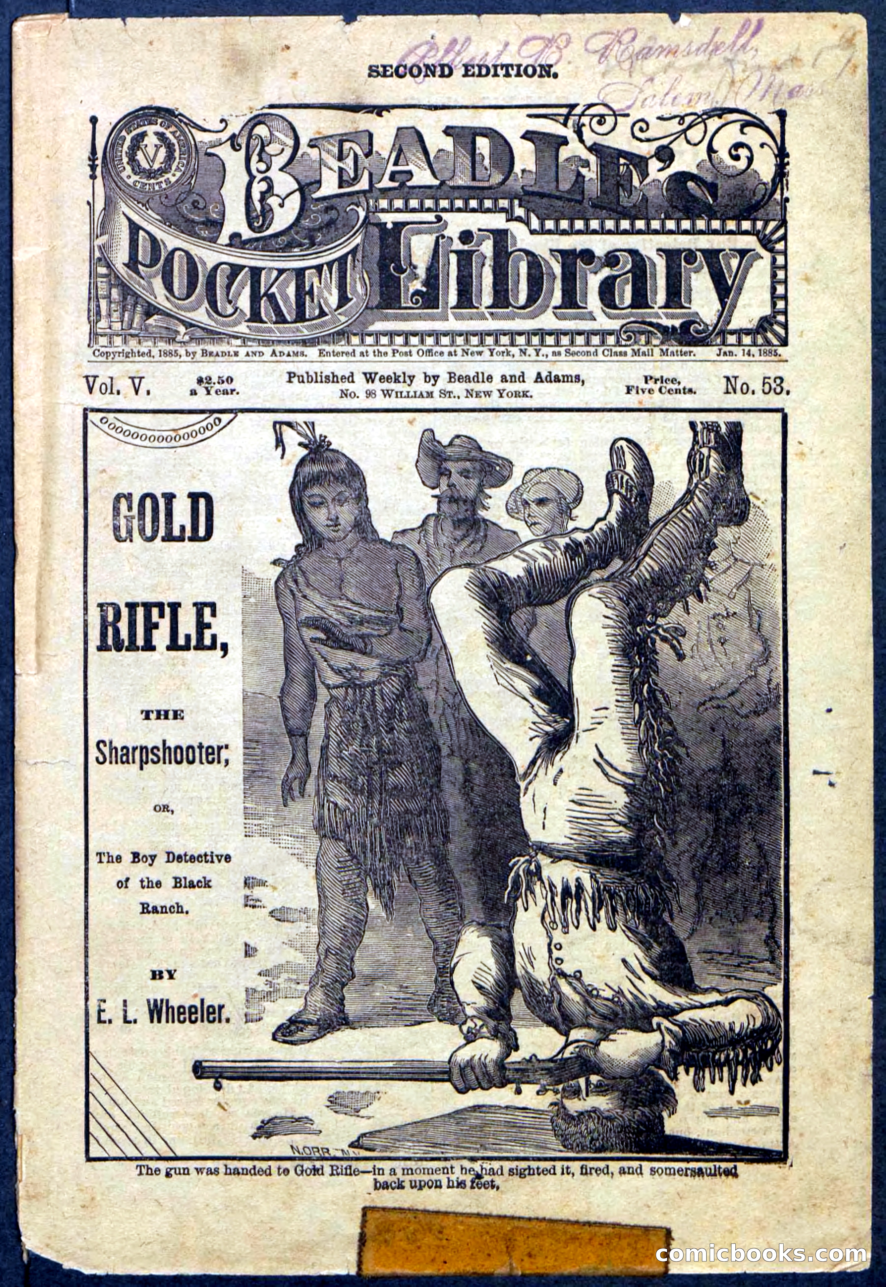 Beadle's Pocket Library, No. 53