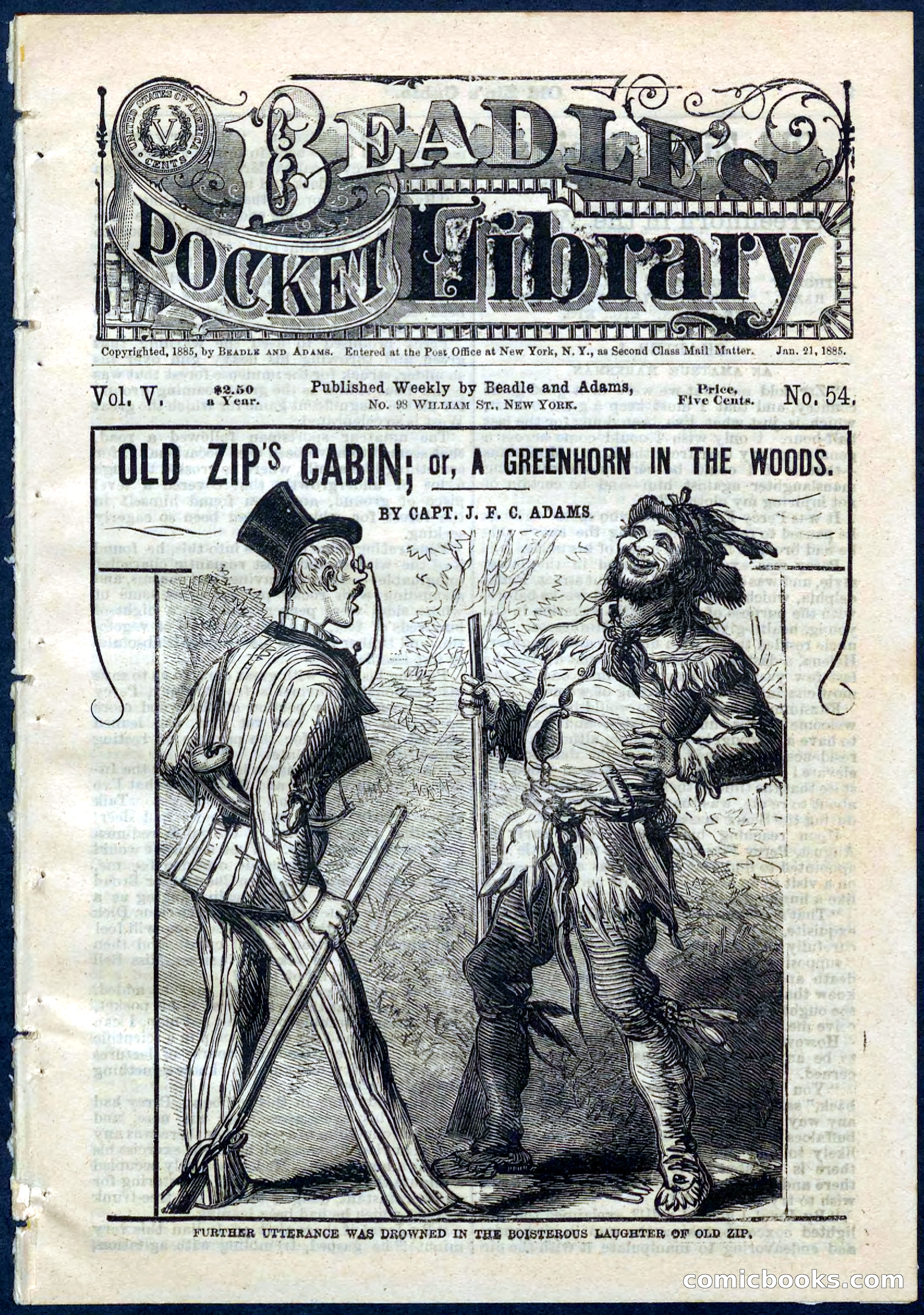Beadle's Pocket Library No. 54