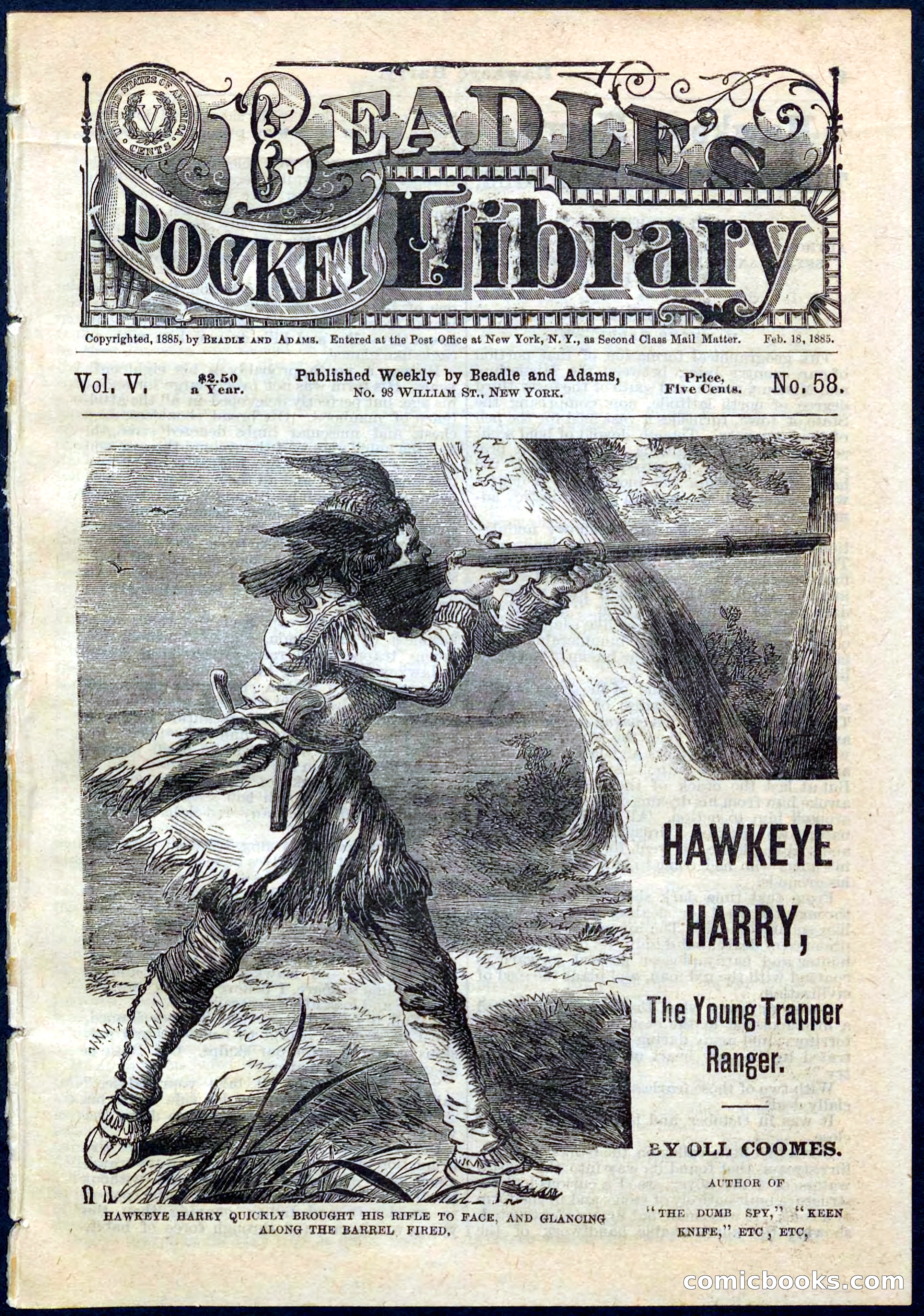 Beadle's Pocket Library No. 53