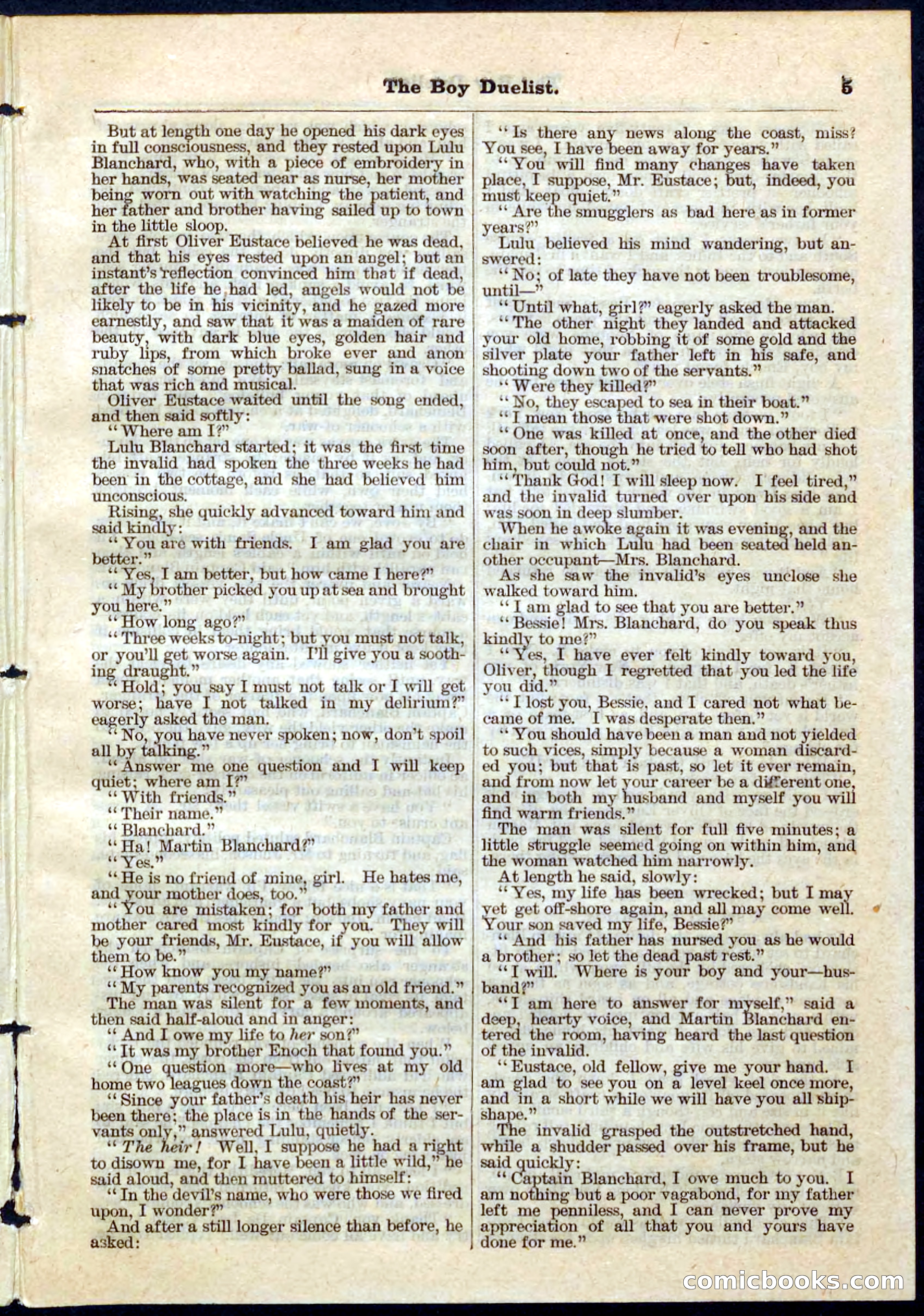 The Boy Duellist; Or, The Cruise of the Sea Wolf — page 5 of 32