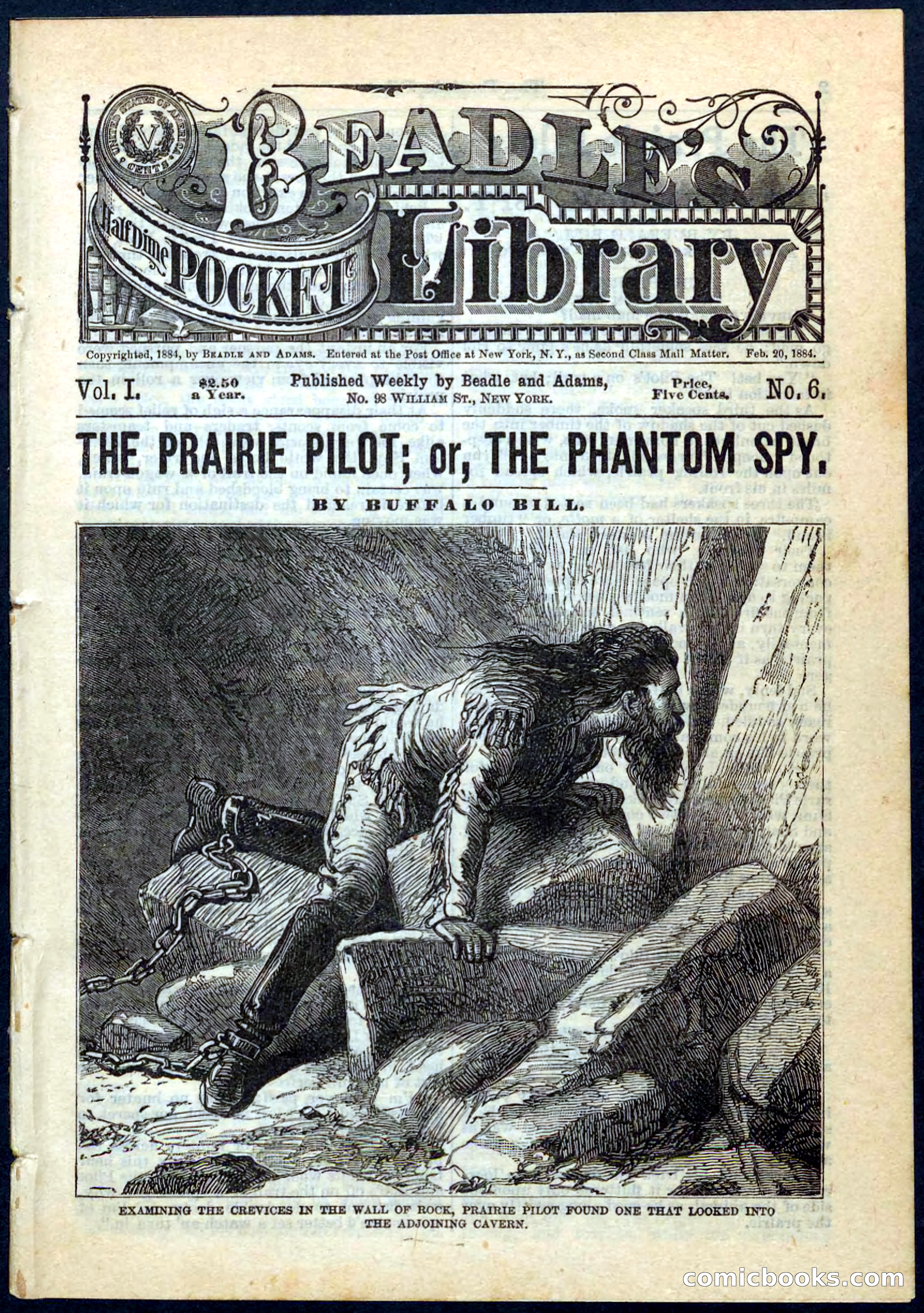 The Prairie Pilot; or, The Phantom Spy — page 1 of 32