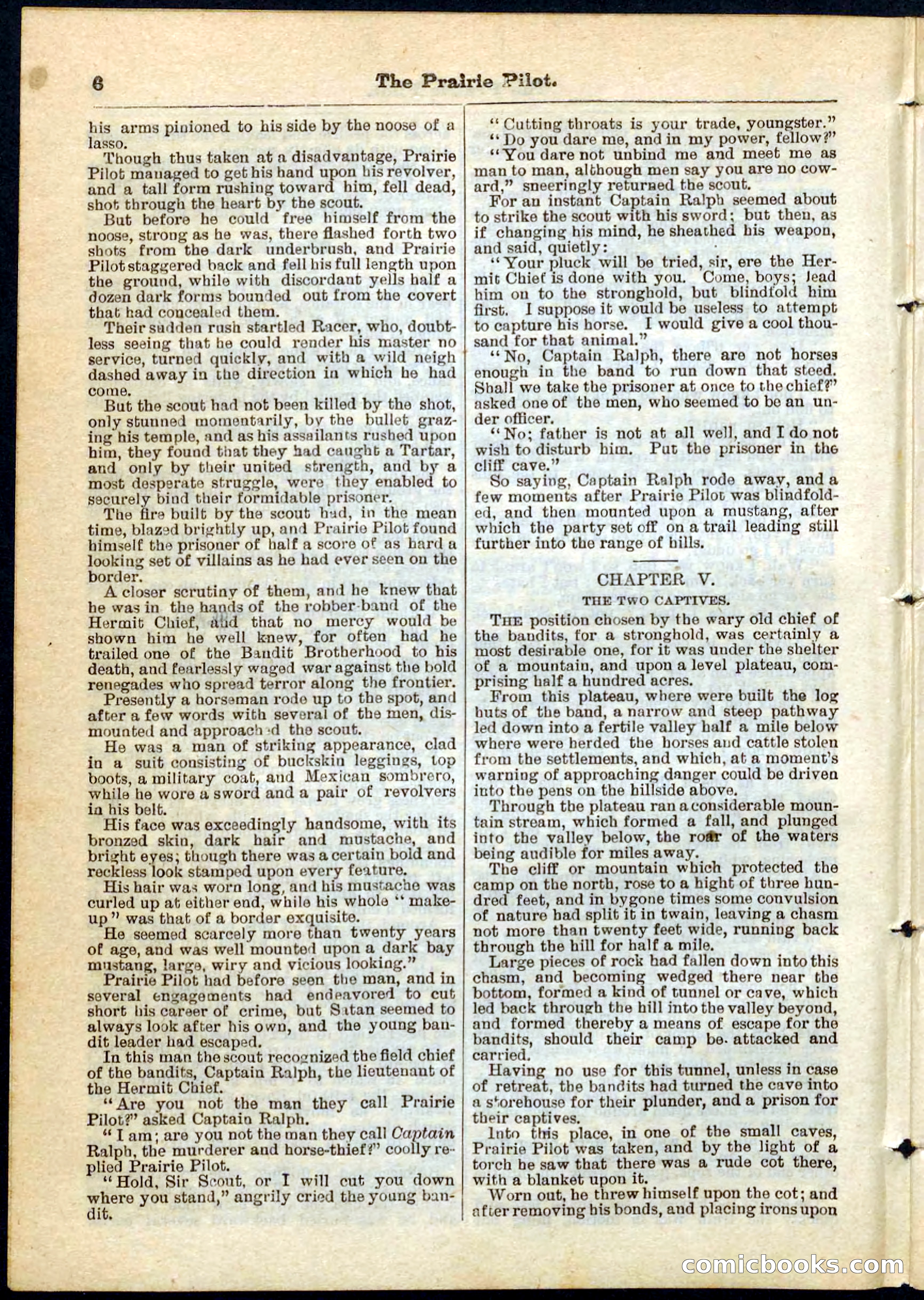 The Prairie Pilot; or, The Phantom Spy — page 6 of 32