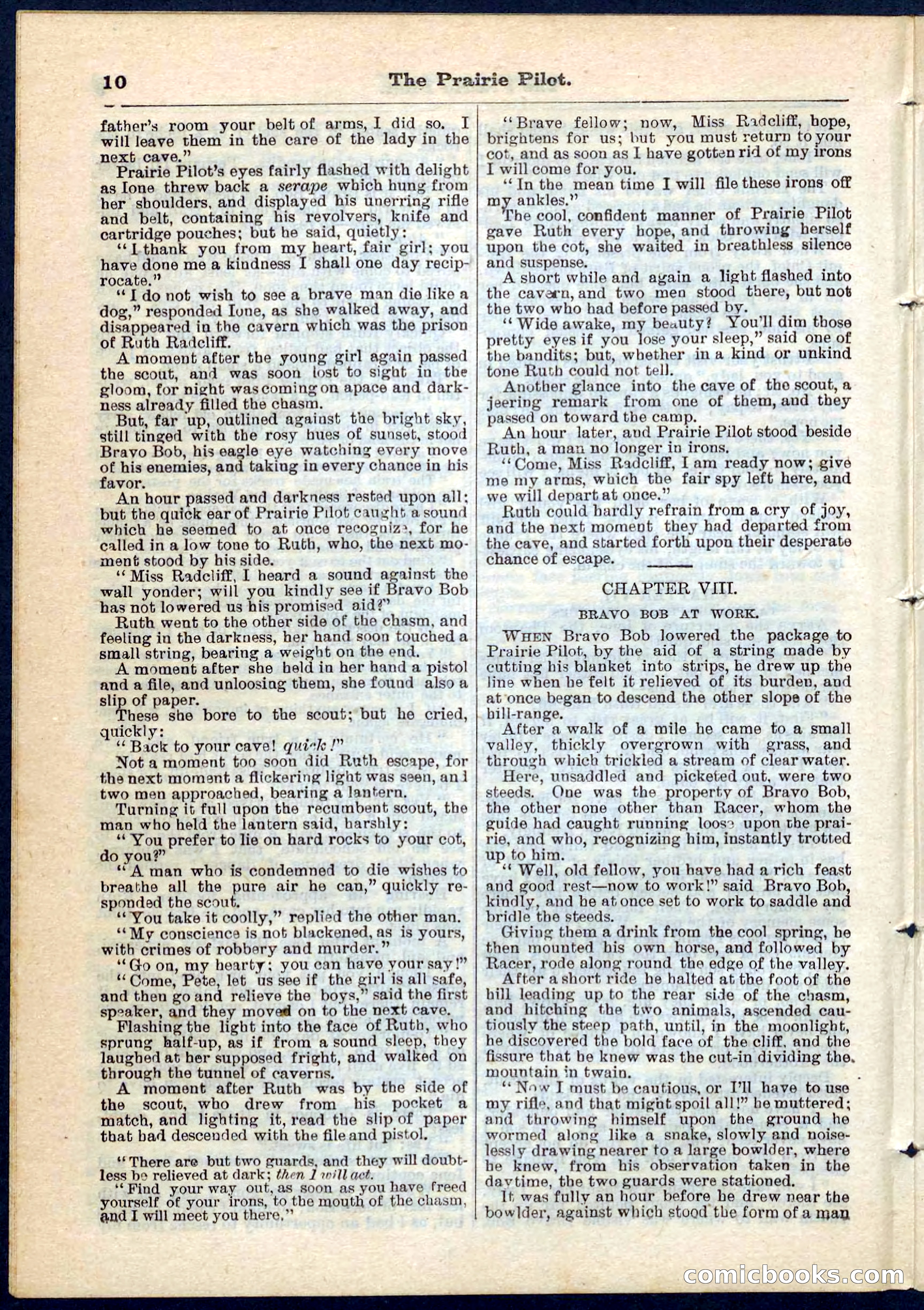 The Prairie Pilot; or, The Phantom Spy — page 10 of 32