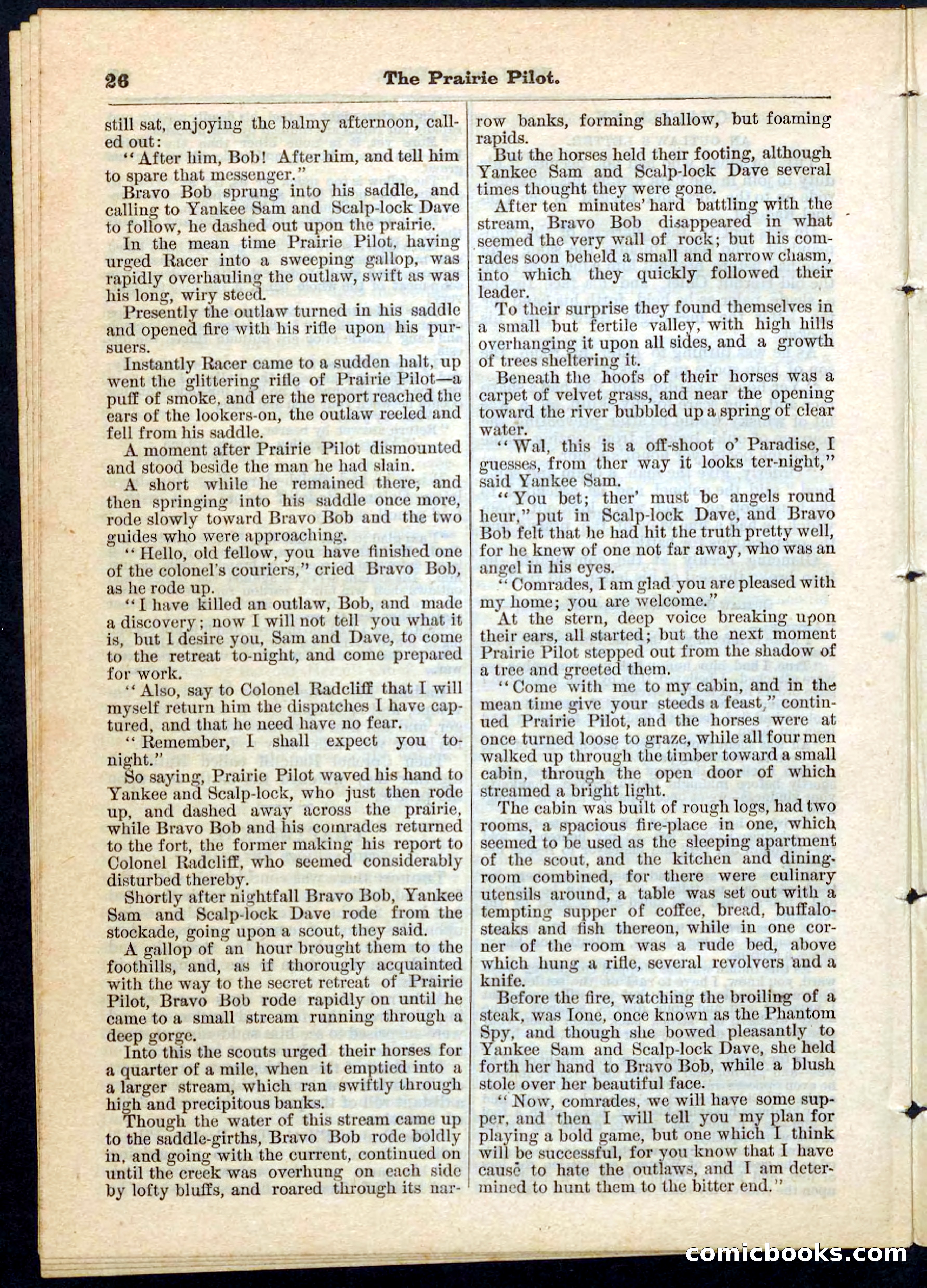 The Prairie Pilot; or, The Phantom Spy — page 26 of 32