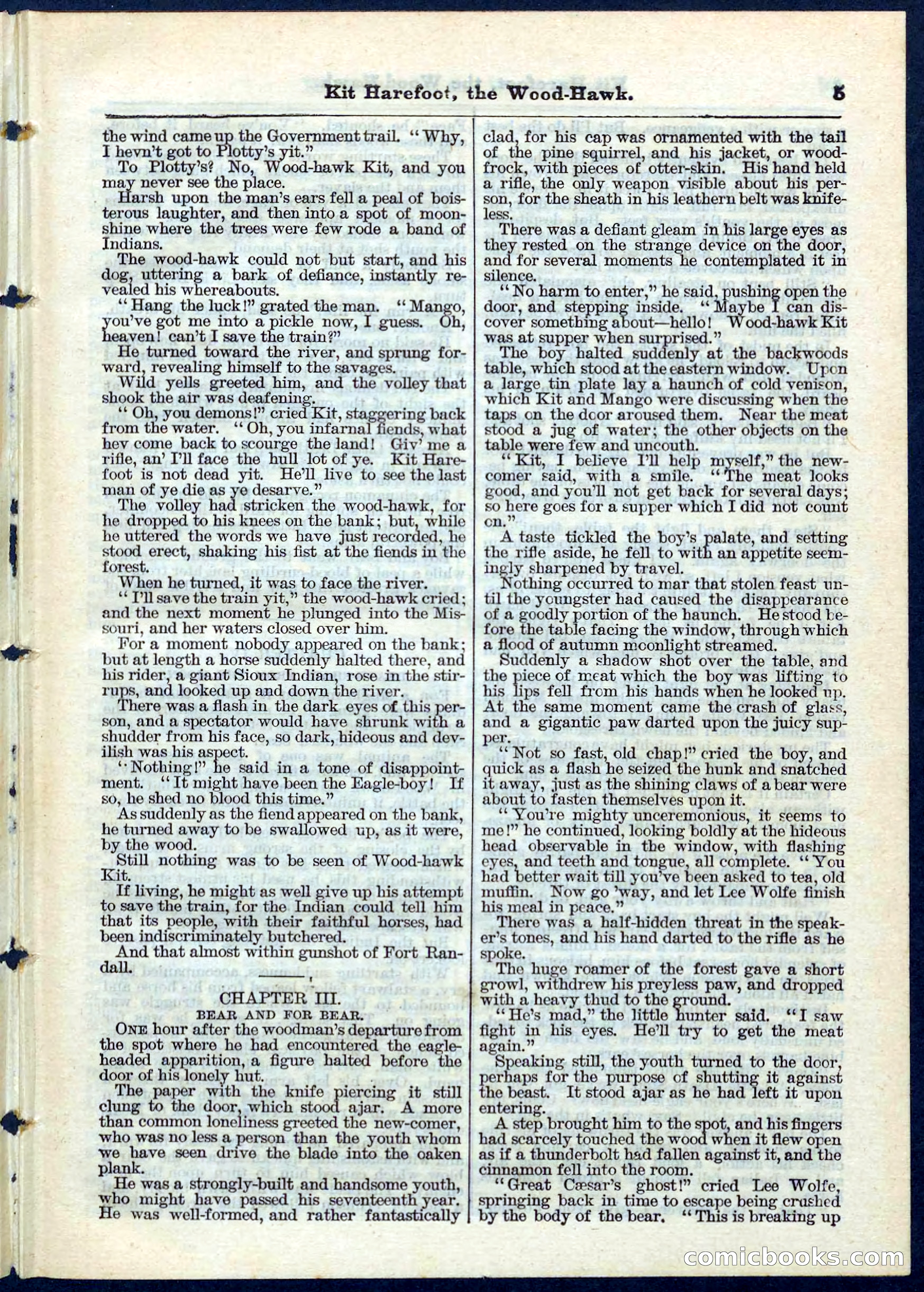 Kit Harefoot, the Wood-Hawk — page 5 of 32