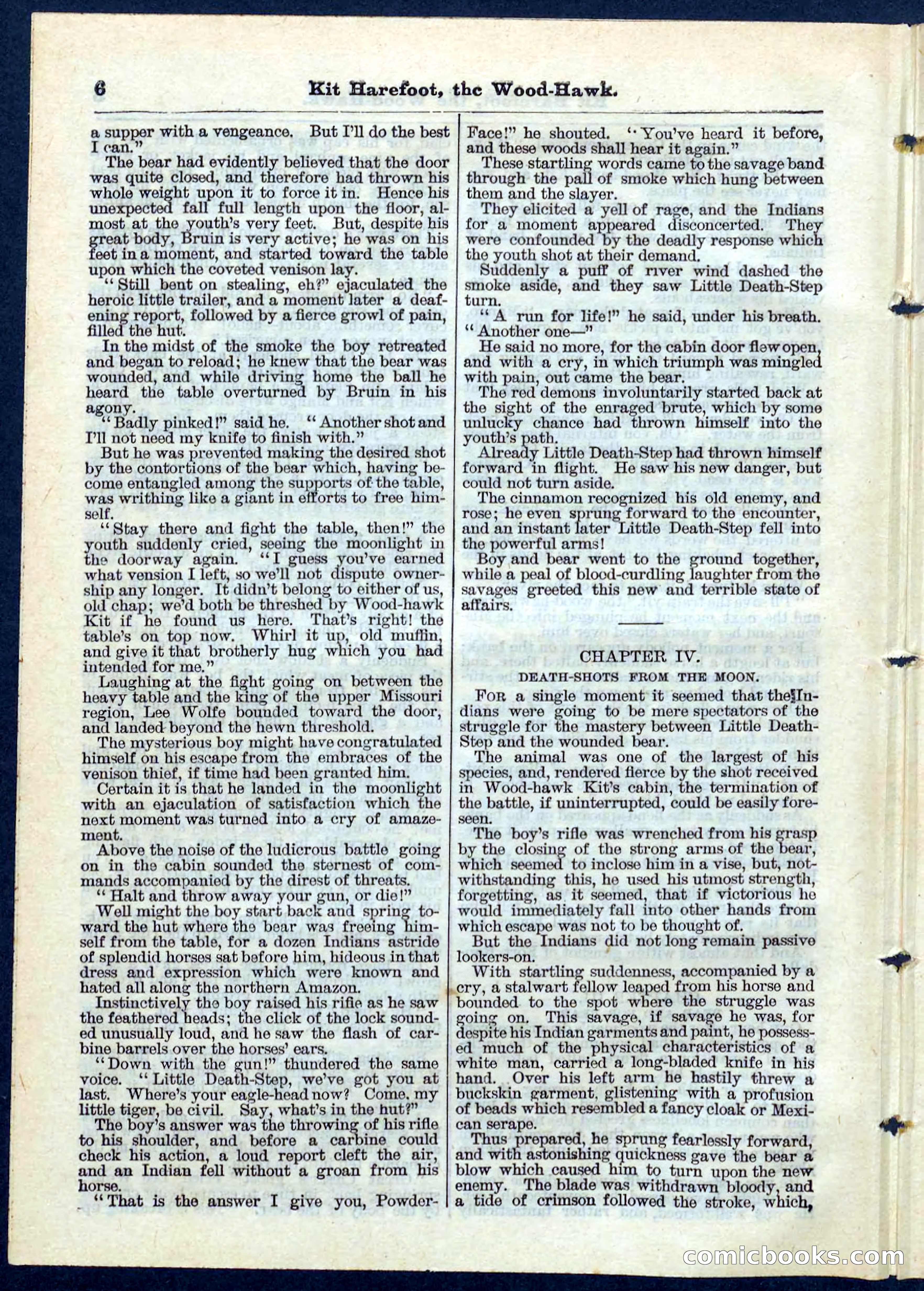 Kit Harefoot, the Wood-Hawk — page 6 of 32