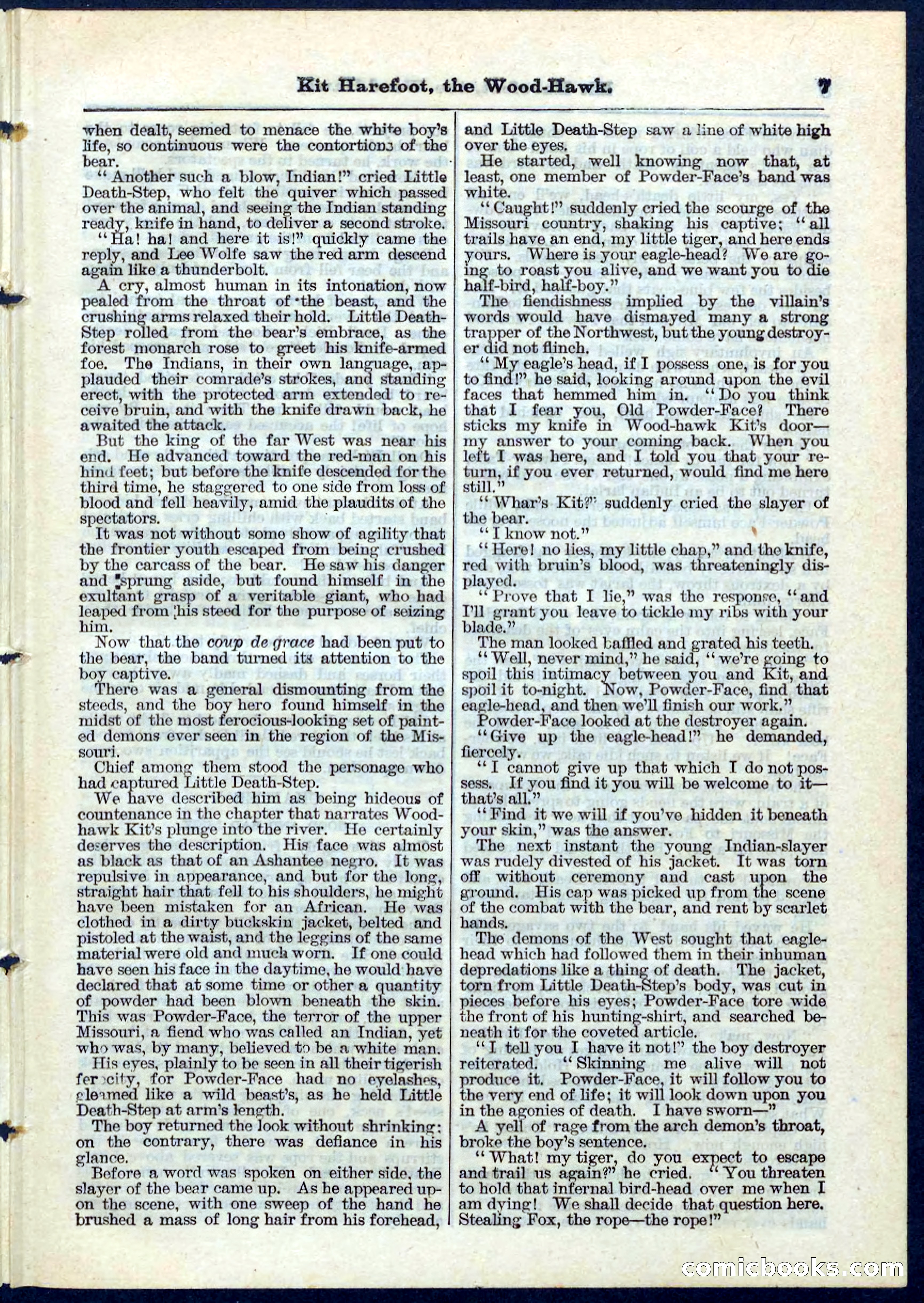 Kit Harefoot, the Wood-Hawk — page 7 of 32