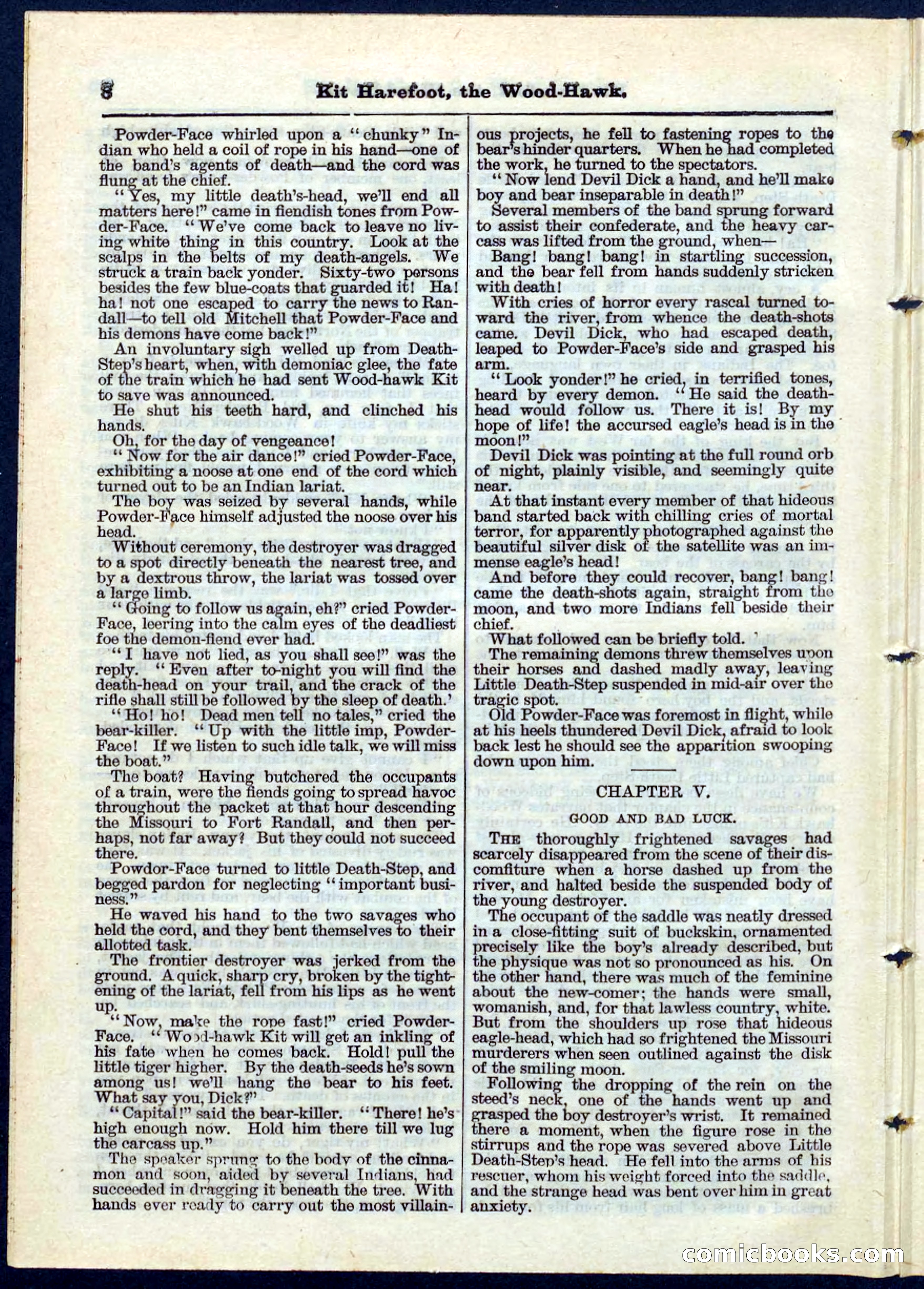 Kit Harefoot, the Wood-Hawk — page 8 of 32