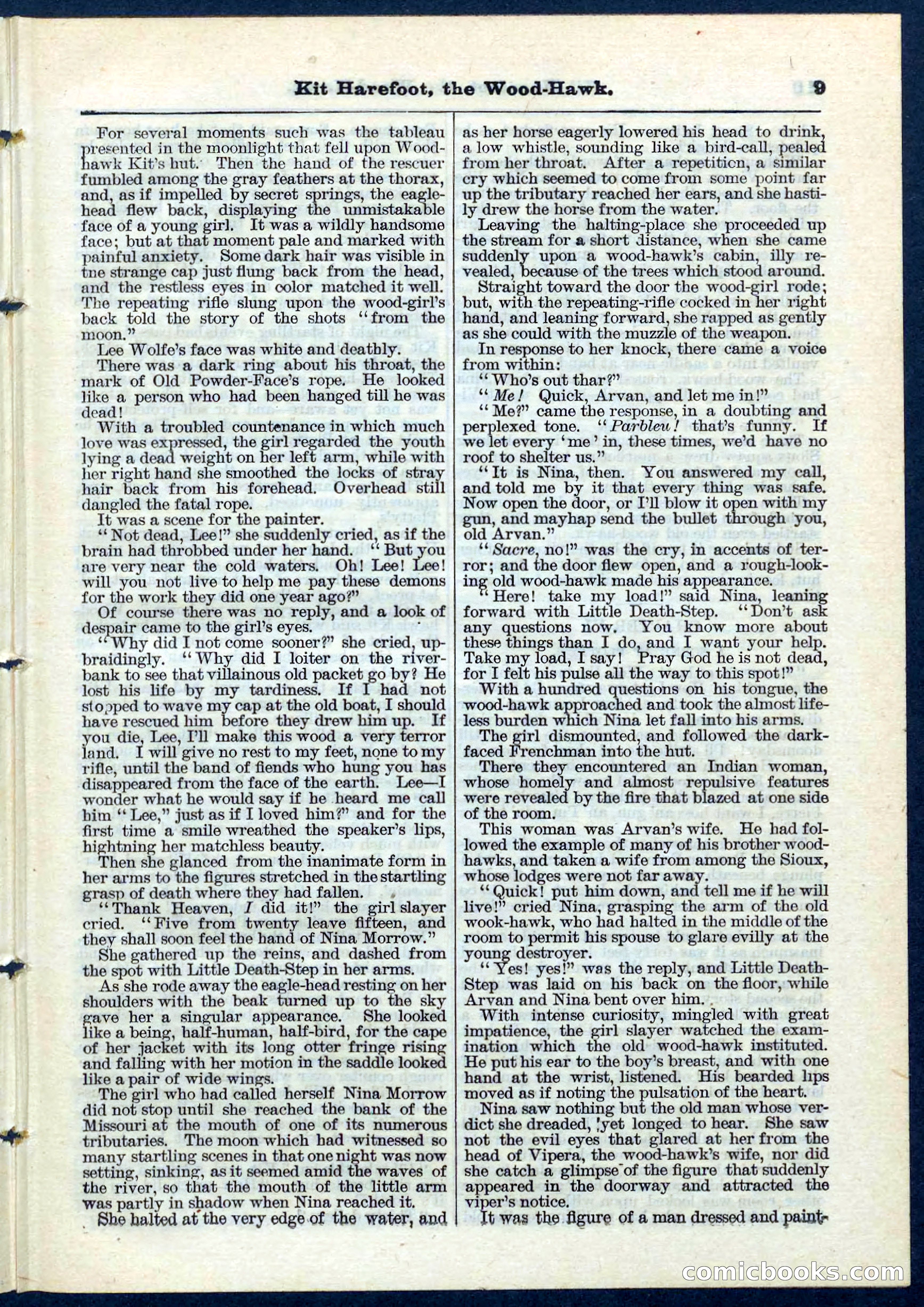 Kit Harefoot, the Wood-Hawk — page 9 of 32