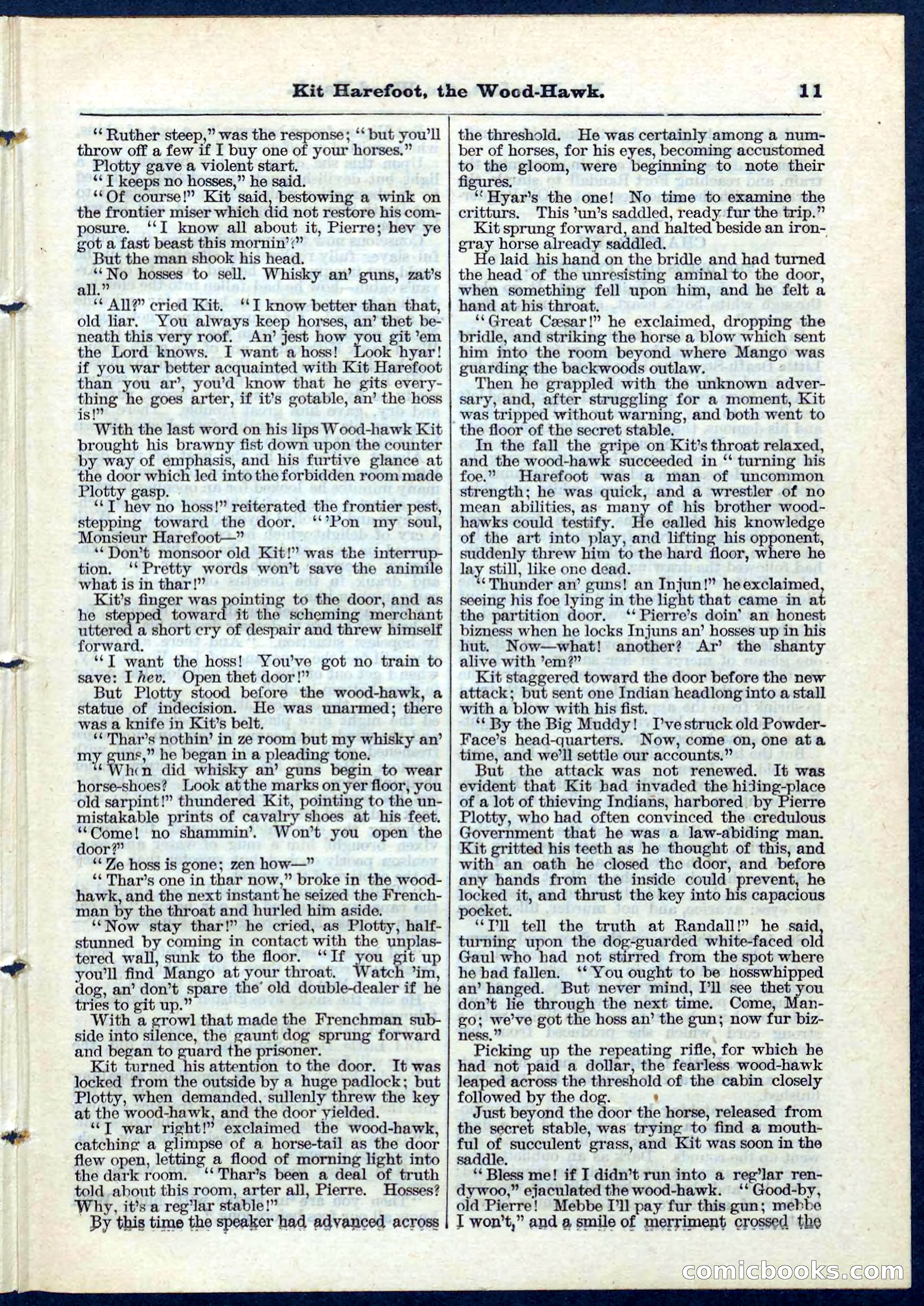 Kit Harefoot, the Wood-Hawk — page 11 of 32