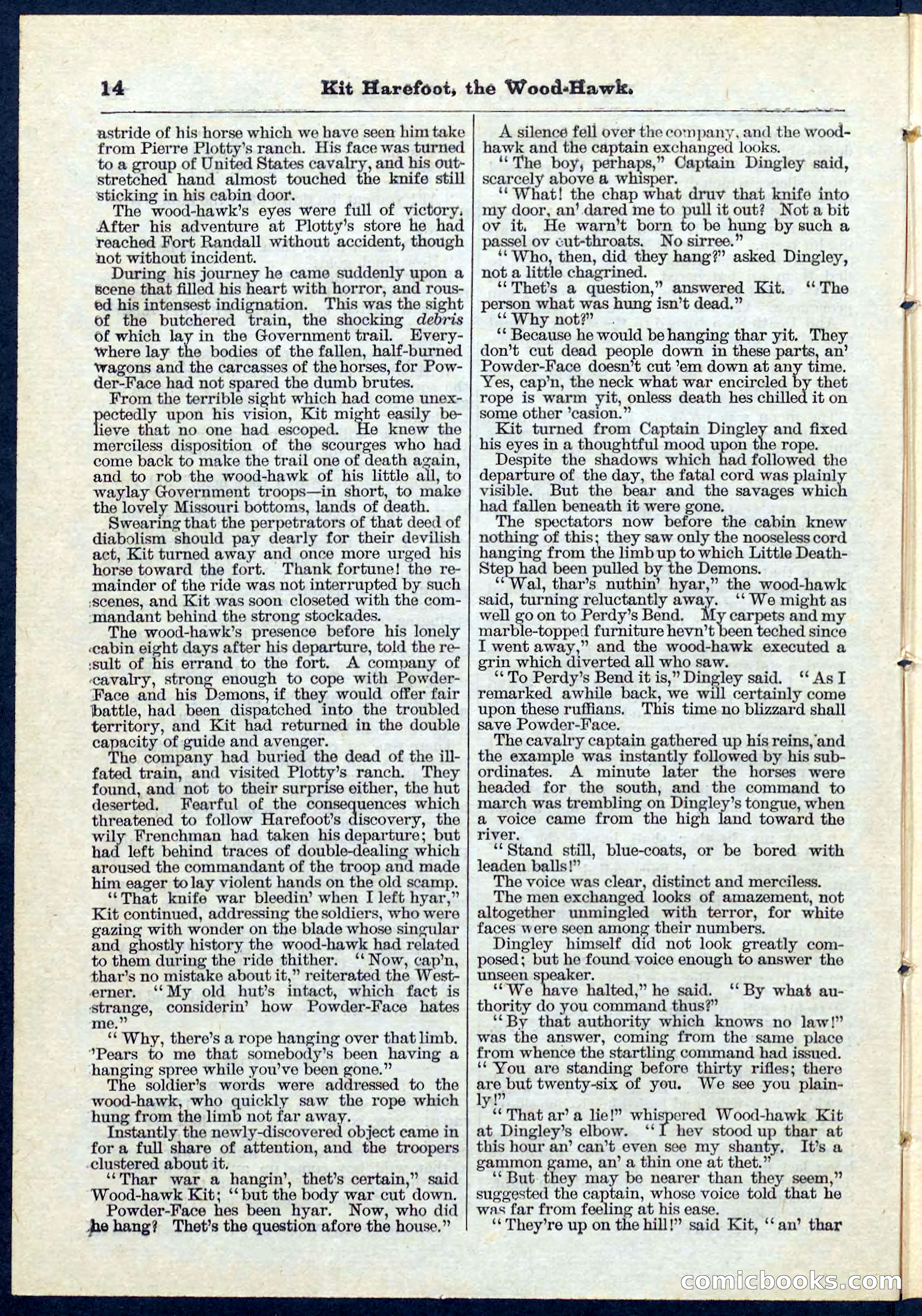 Kit Harefoot, the Wood-Hawk — page 14 of 32