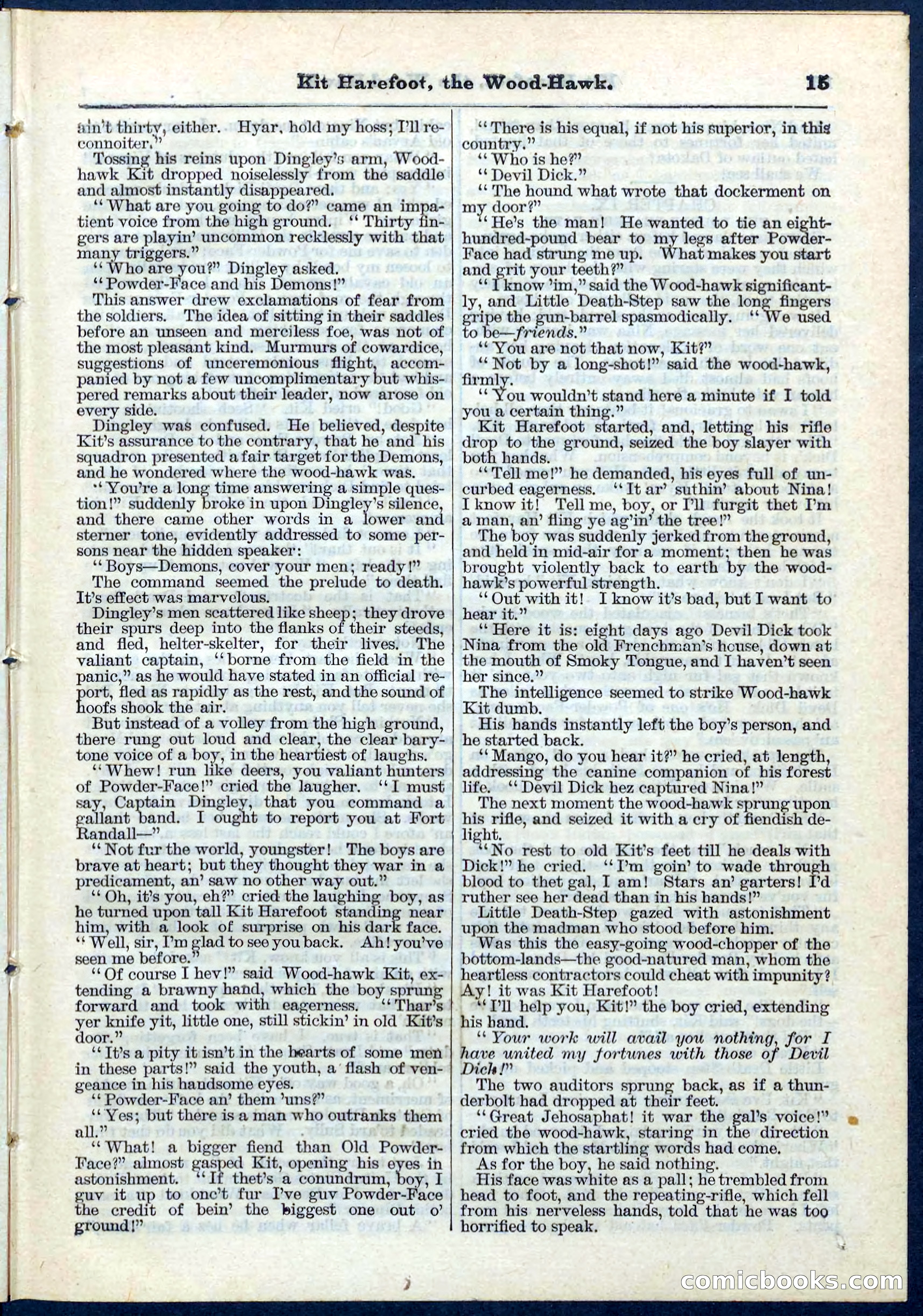 Kit Harefoot, the Wood-Hawk — page 15 of 32