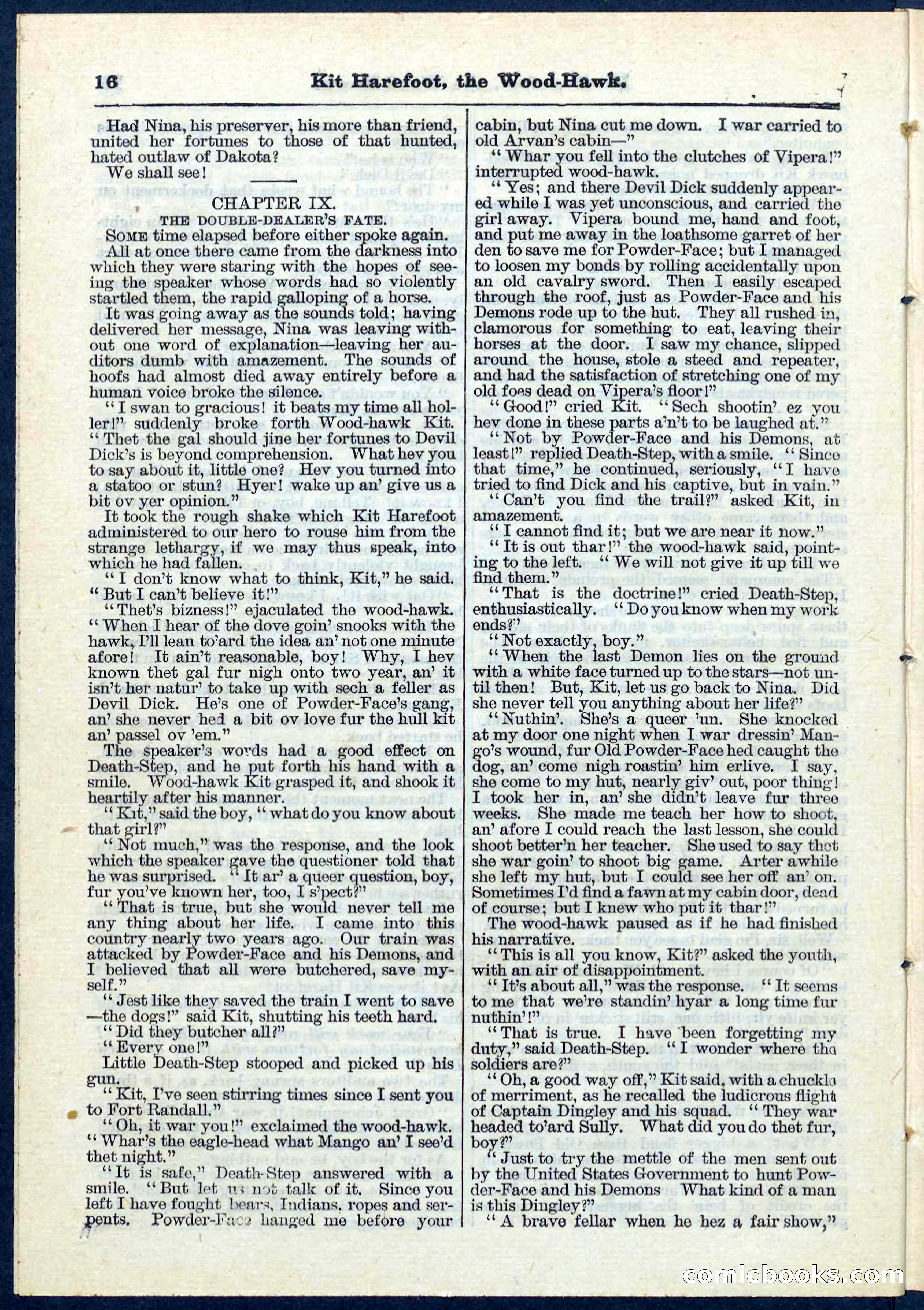 Kit Harefoot, the Wood-Hawk — page 16 of 32