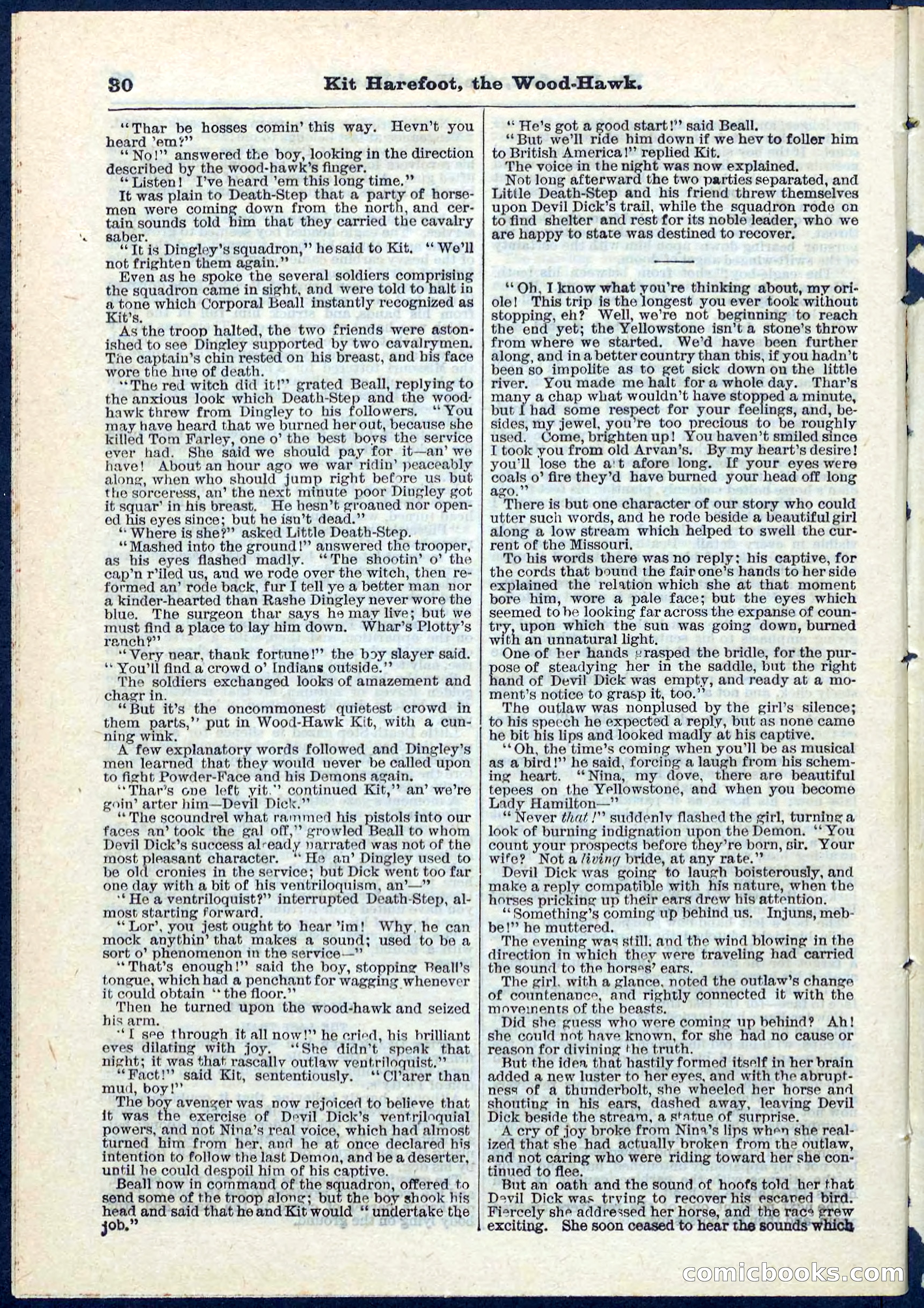 Kit Harefoot, the Wood-Hawk — page 30 of 32